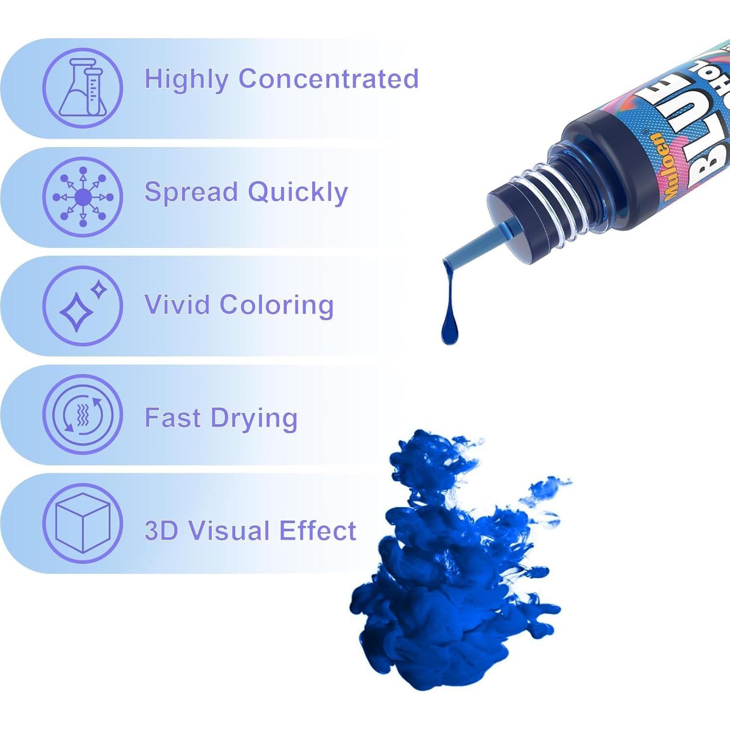 Juego de Tintas de Alcohol Muloen - 15 Colores 10ml