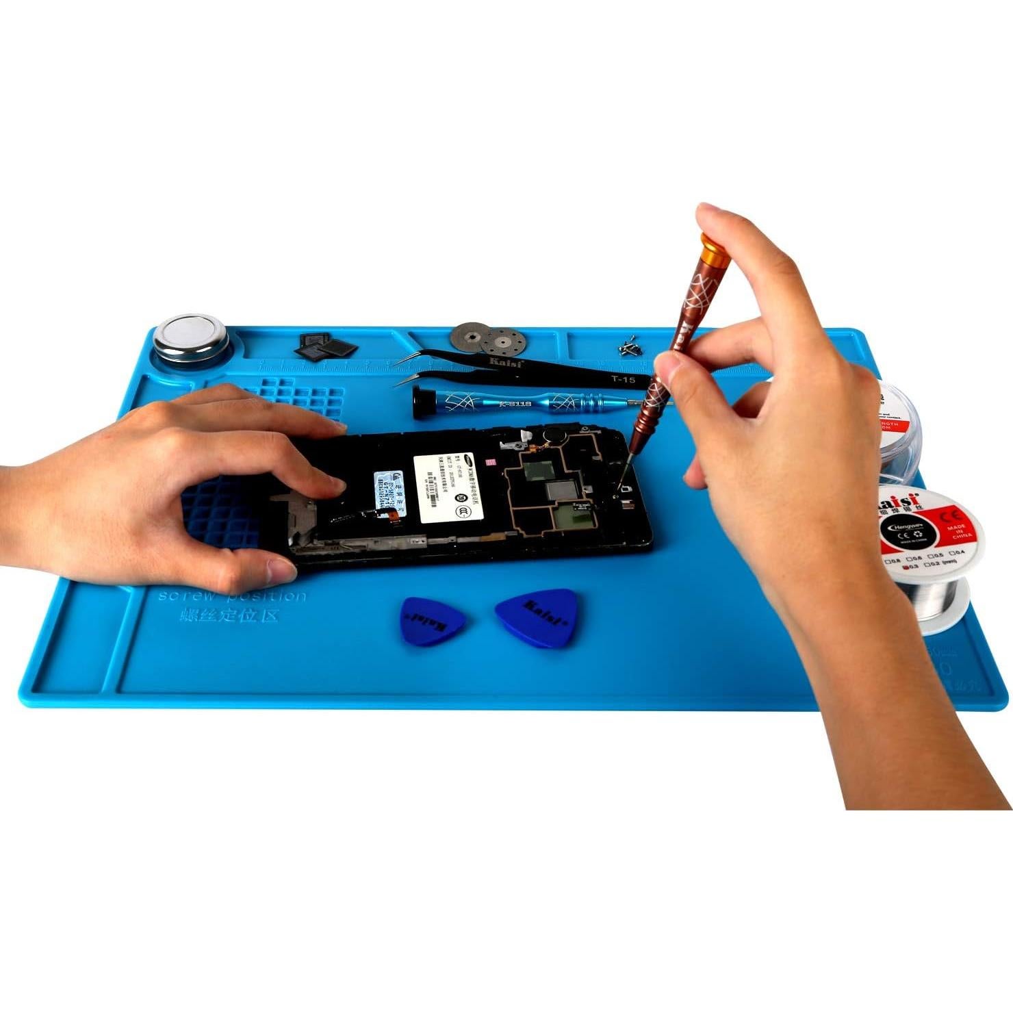 Almohadilla de Silicona Aislante Kaisi S-130 35x25cm 500°C