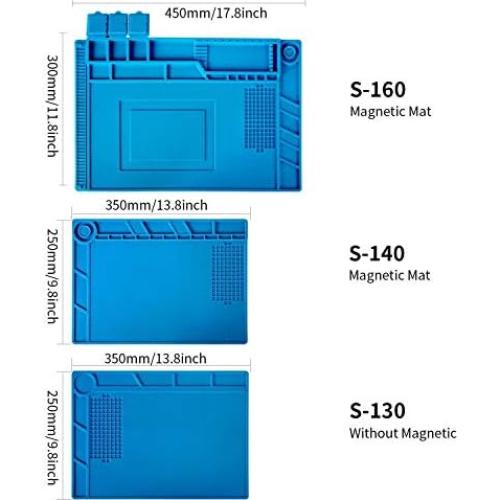Almohadilla de Silicona Aislante Kaisi S-130 35x25cm 500°C