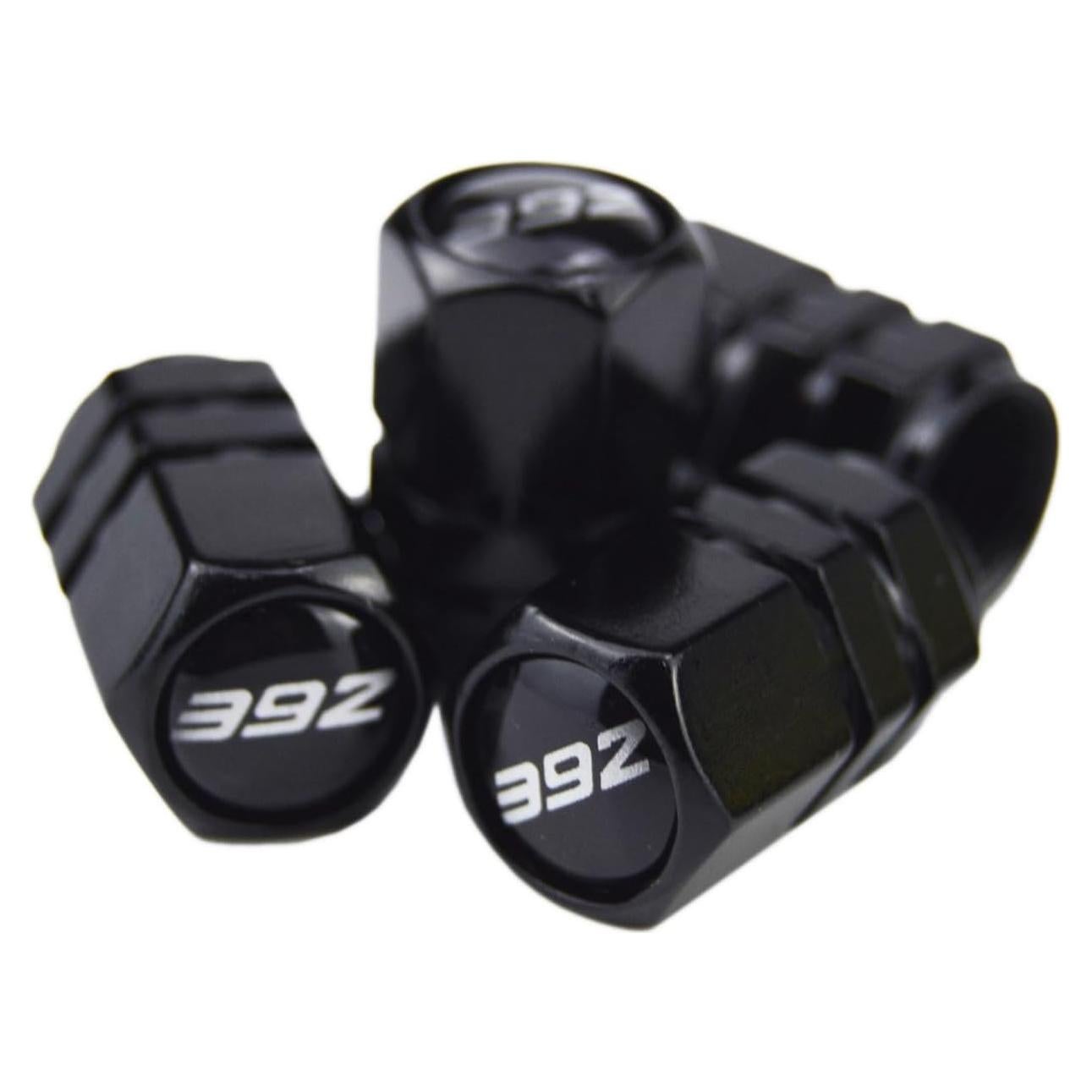 Juego de 4 Tapas de Válvula de Neumático Zorratin 392 Negro