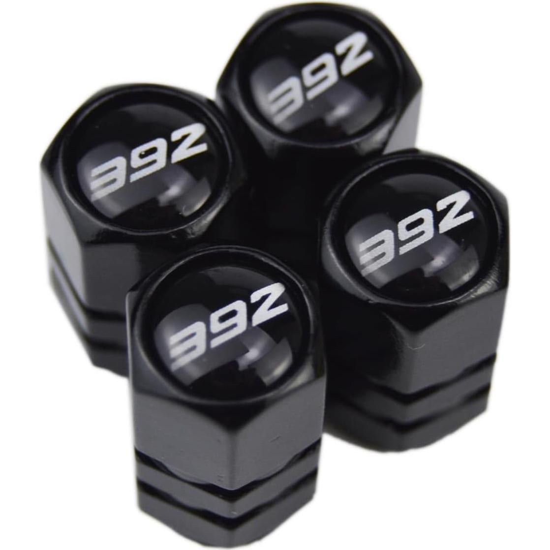 Juego de 4 Tapas de Válvula de Neumático Zorratin 392 Negro