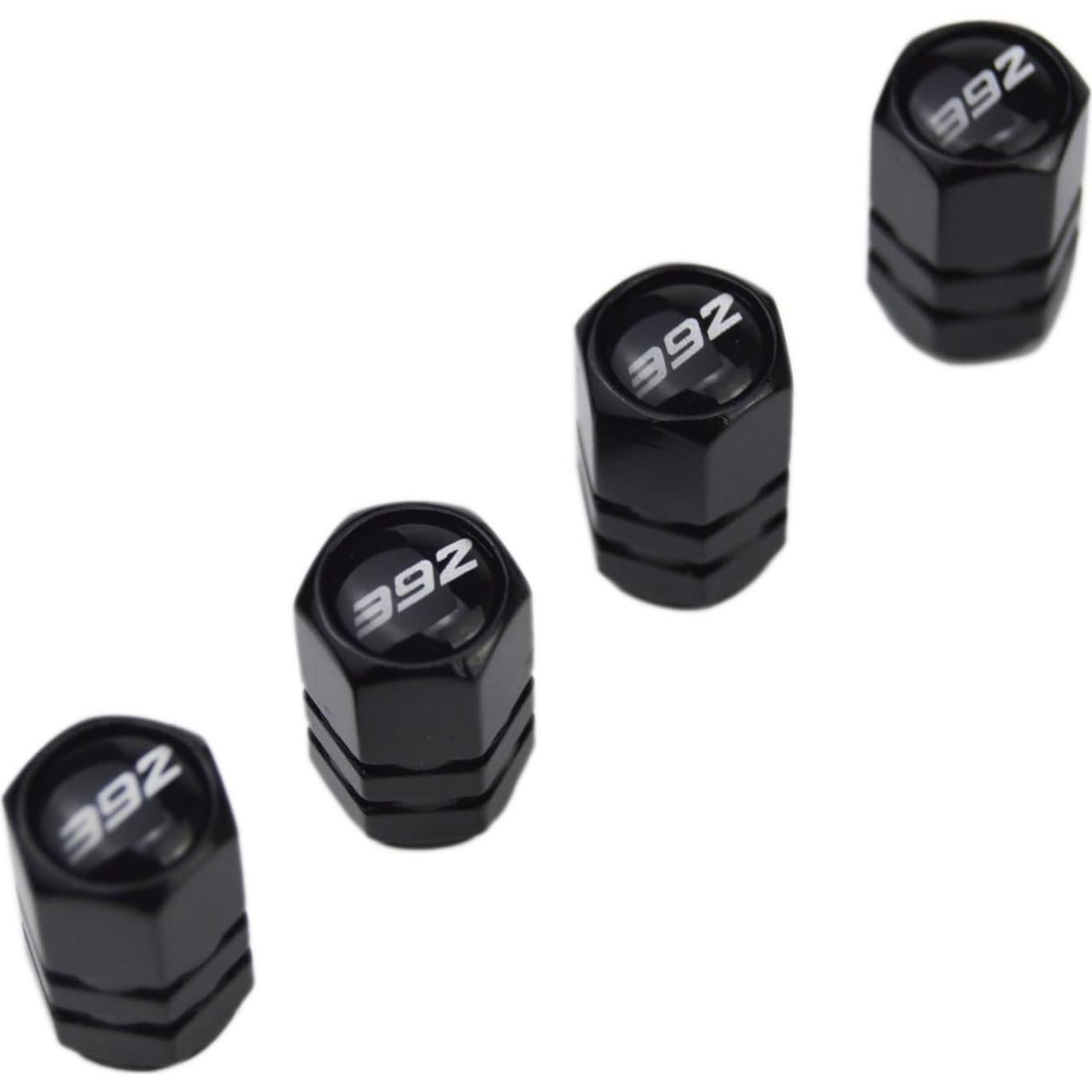 Juego de 4 Tapas de Válvula de Neumático Zorratin 392 Negro