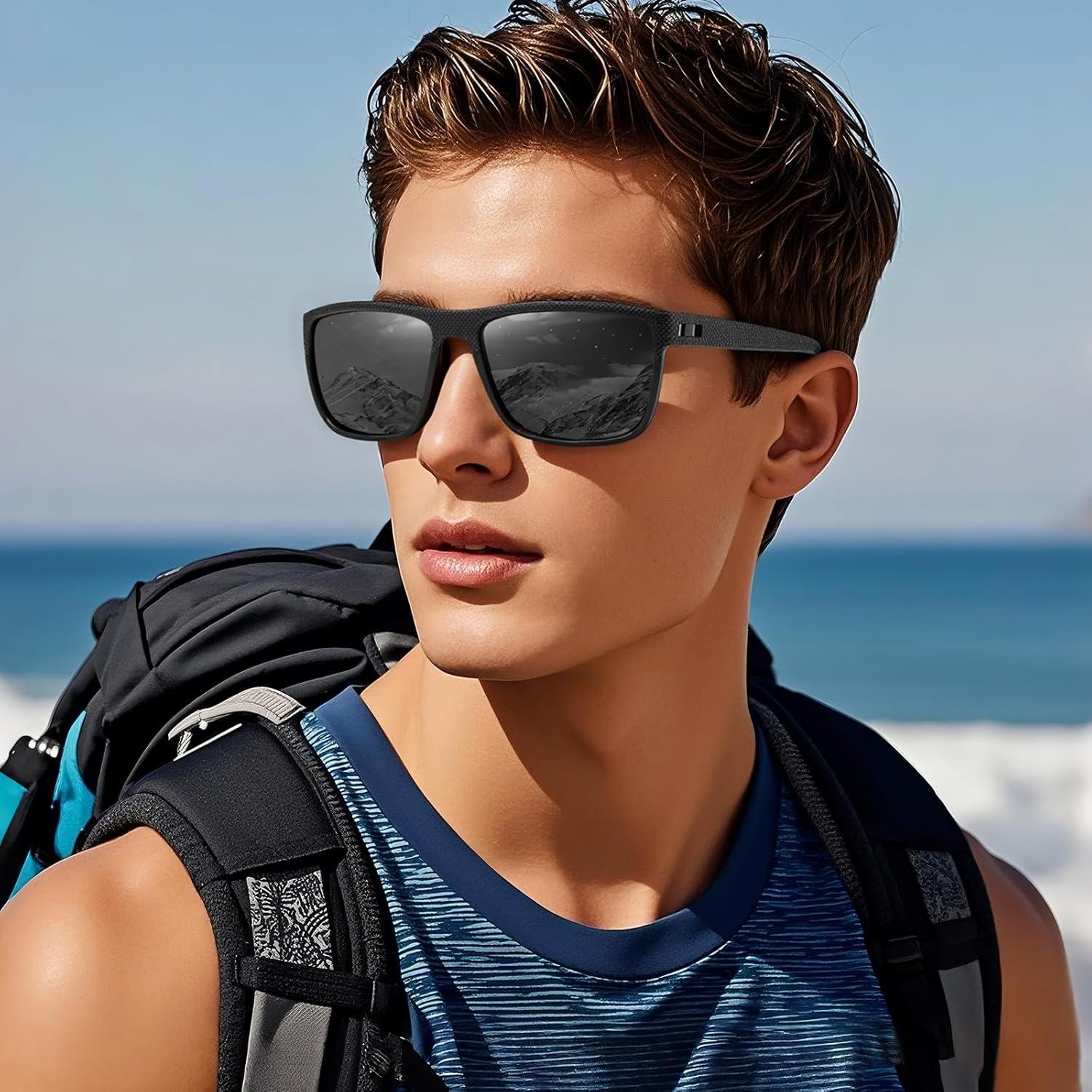 Gafas de sol polarizadas MASDUN Vision UV400 - 3 Paquetes