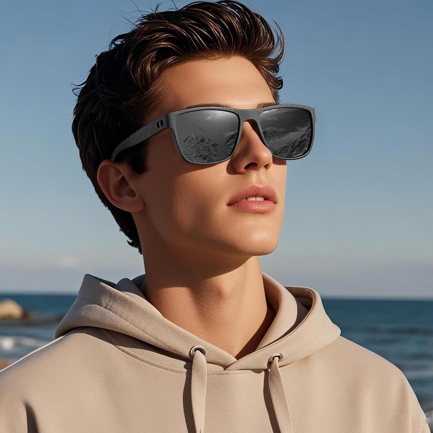 Gafas de sol polarizadas MASDUN Vision UV400 - 3 Paquetes