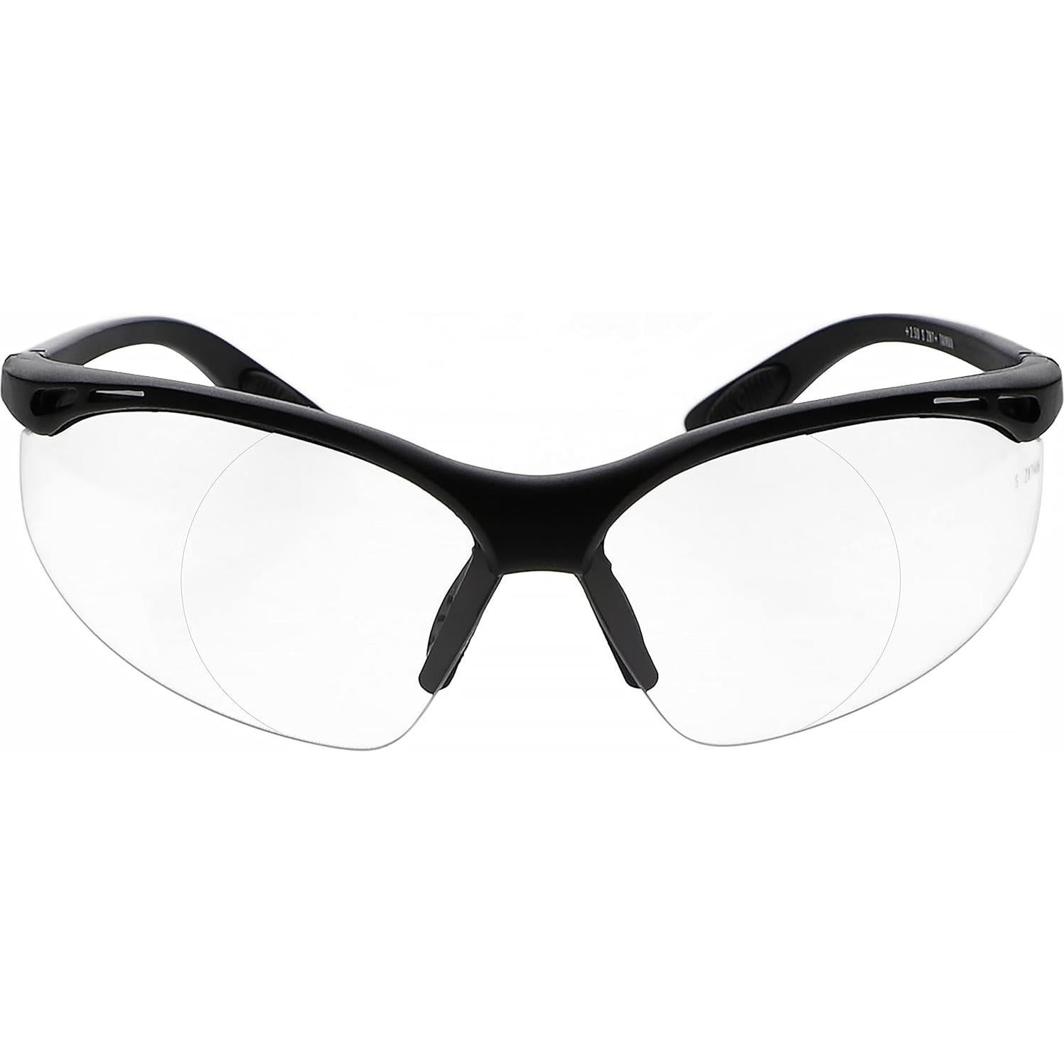 Gafas de Lectura de Seguridad Magnificadoras 1.0D - Marco Negro