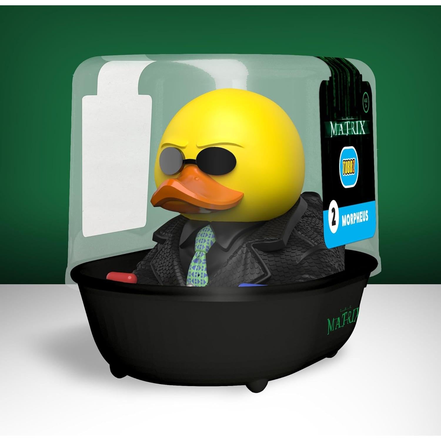 Figura de Pato Morpheus TUBBZ - The Matrix - Edición Limitada