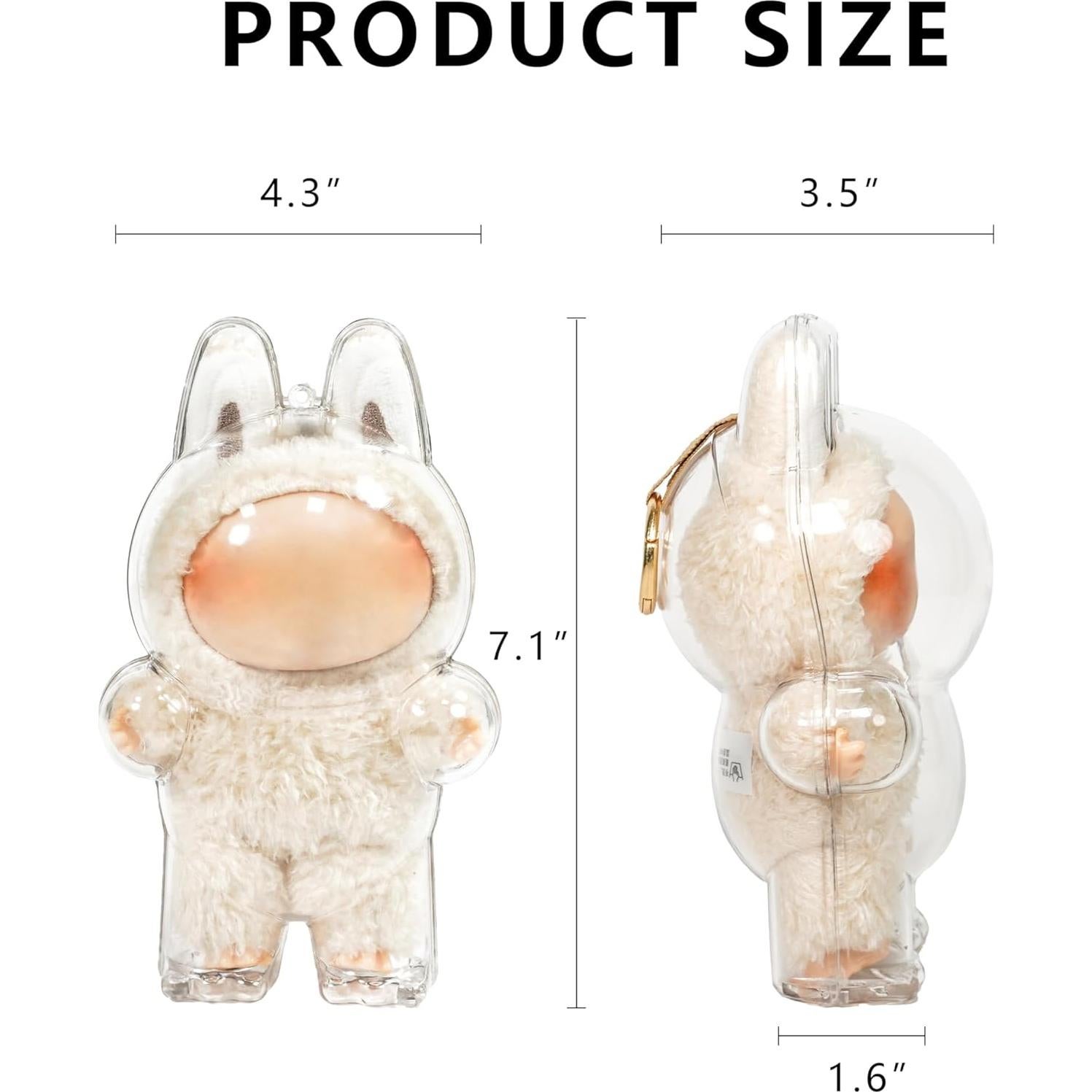 Caja de Exhibición Transparente ZAXLZMHSD 17.3x10.9cm Acrílico