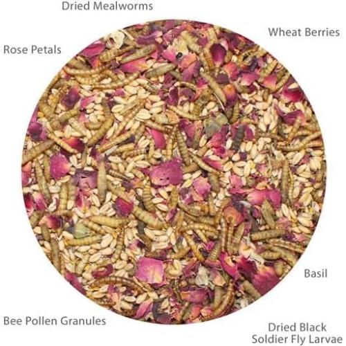 Golosina Natural para Pollos Exotic Nutrition 0.68 kg - Insectos y Polen