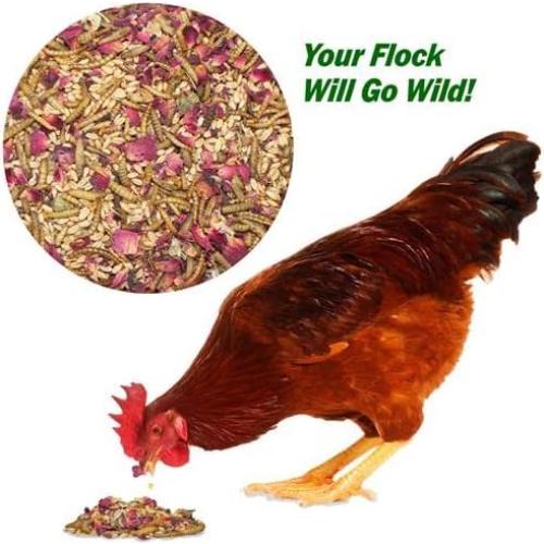 Golosina Natural para Pollos Exotic Nutrition 0.68 kg - Insectos y Polen