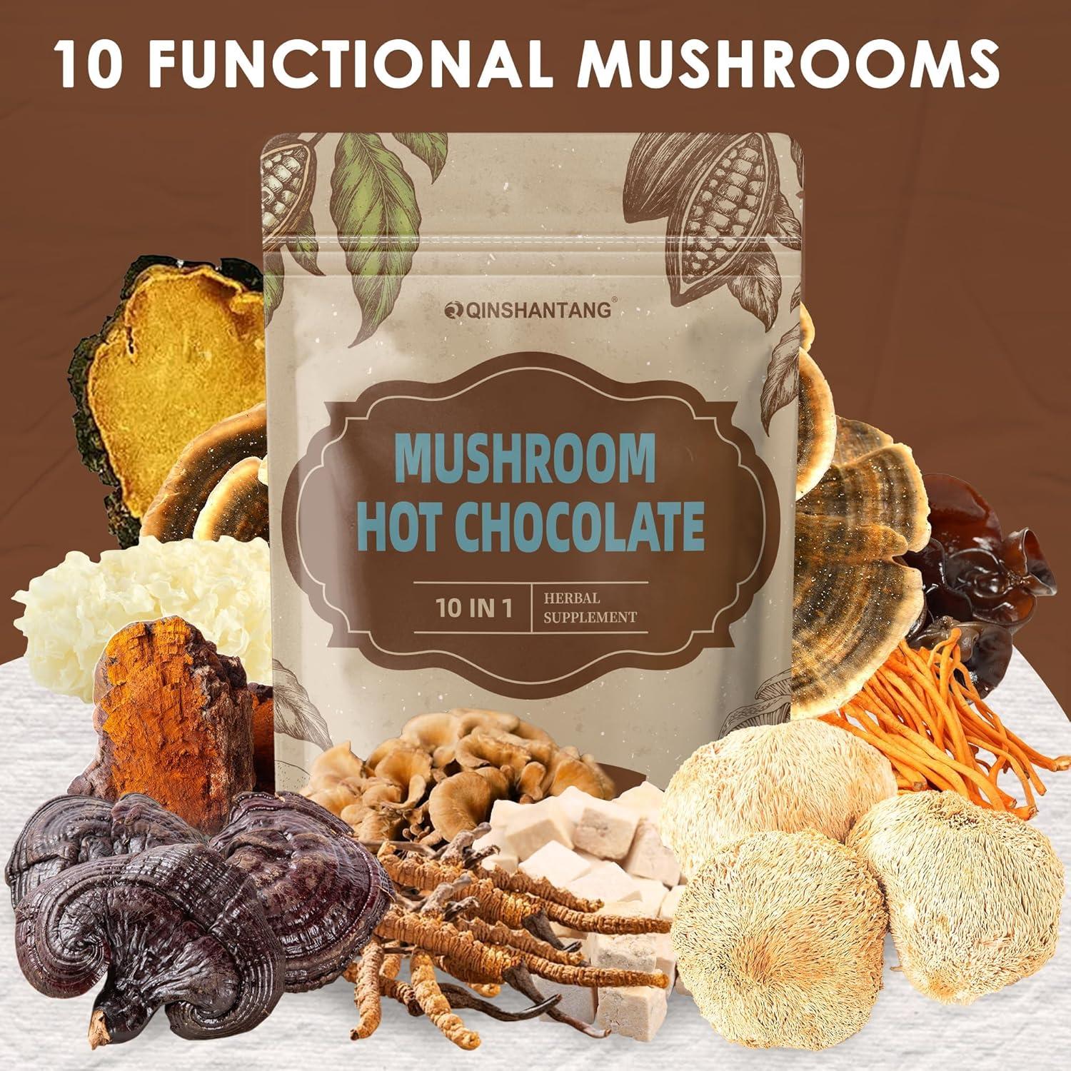 Mezcla de Chocolate Caliente QIN SHAN TANG 241.5g Sin Azúcar