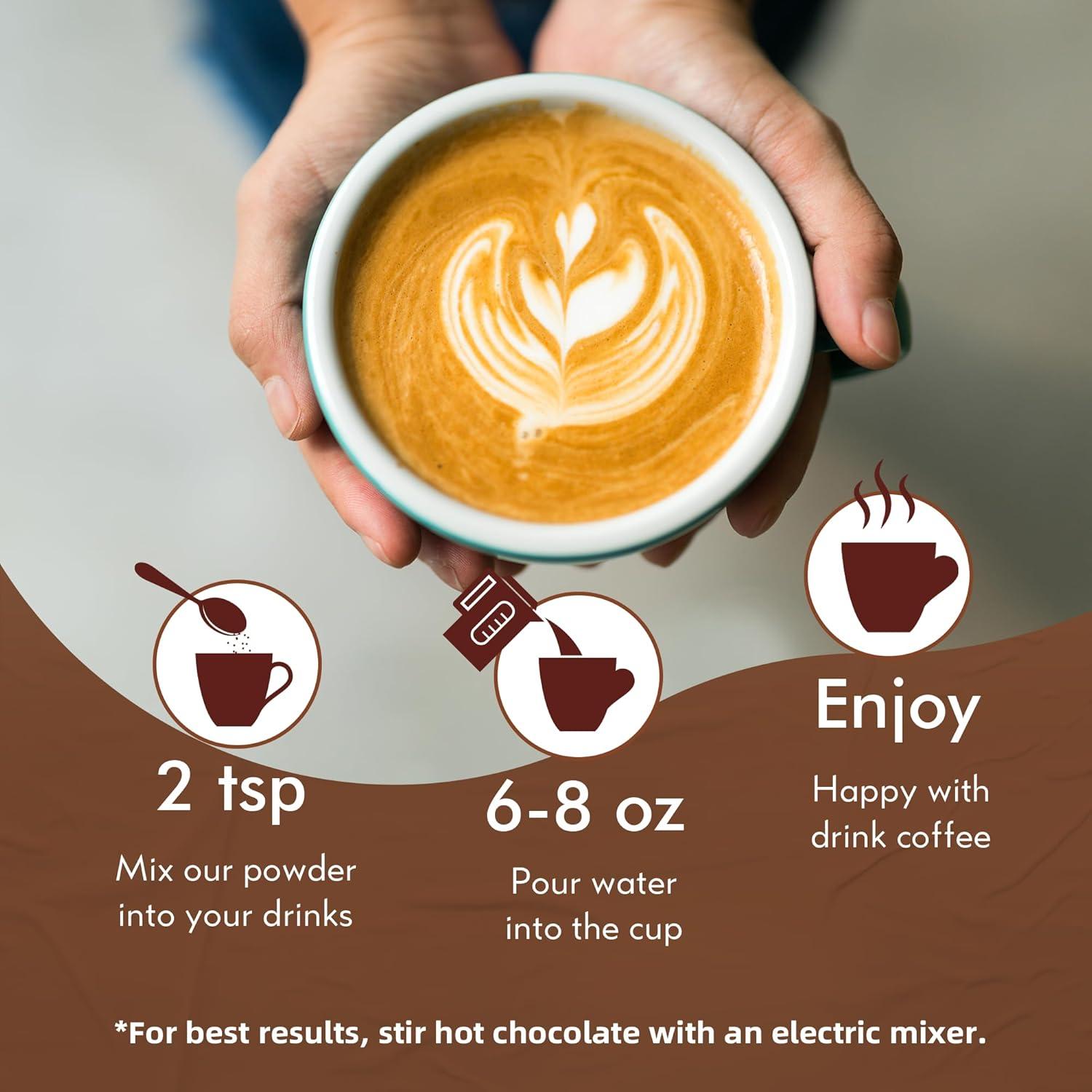 Mezcla de Chocolate Caliente QIN SHAN TANG 241.5g Sin Azúcar