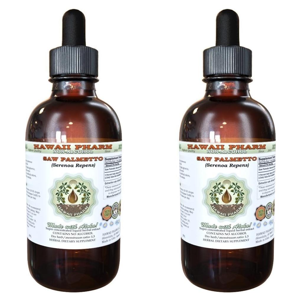 Extracto Líquido de Saw Palmetto Orgánico 240 ml - Hawaii Pharm