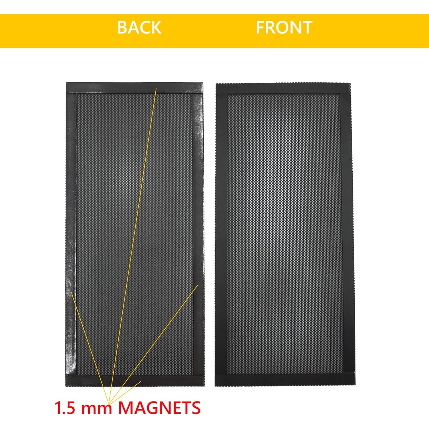 OLA MODERNA - Funda de Pantalla Magnética para Ventilación 5-Pack 5x11" Blanco