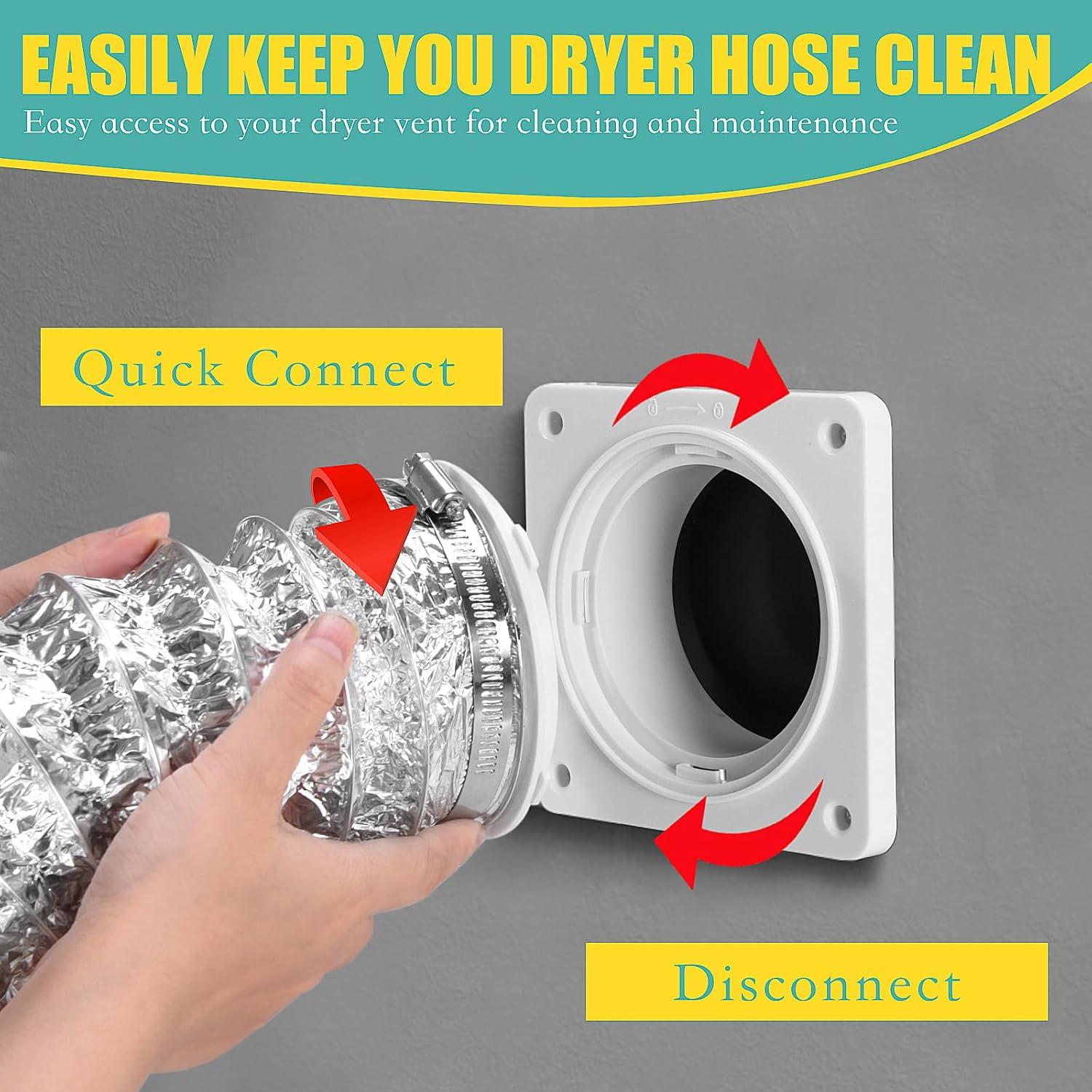 Conector de Manguera de Ventilación de Secadora VIWINVELA