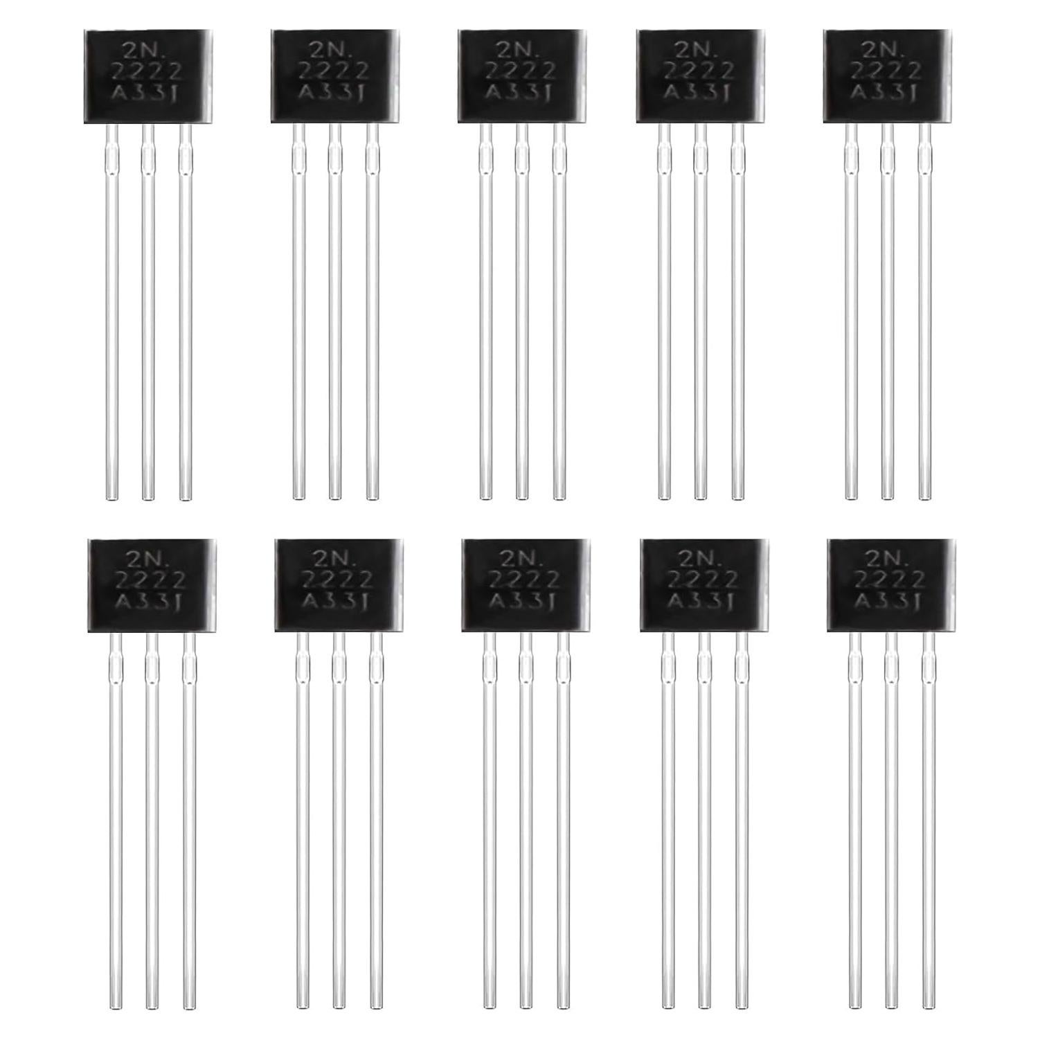 Transistores NPN FOXTIP 2N2222 TO-92 60V 800mA - 200 pcs