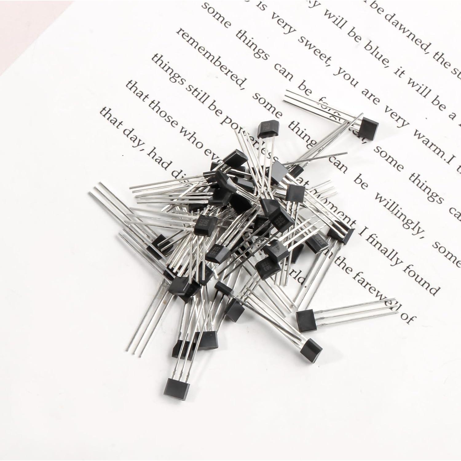 Transistores NPN FOXTIP 2N2222 TO-92 60V 800mA - 200 pcs