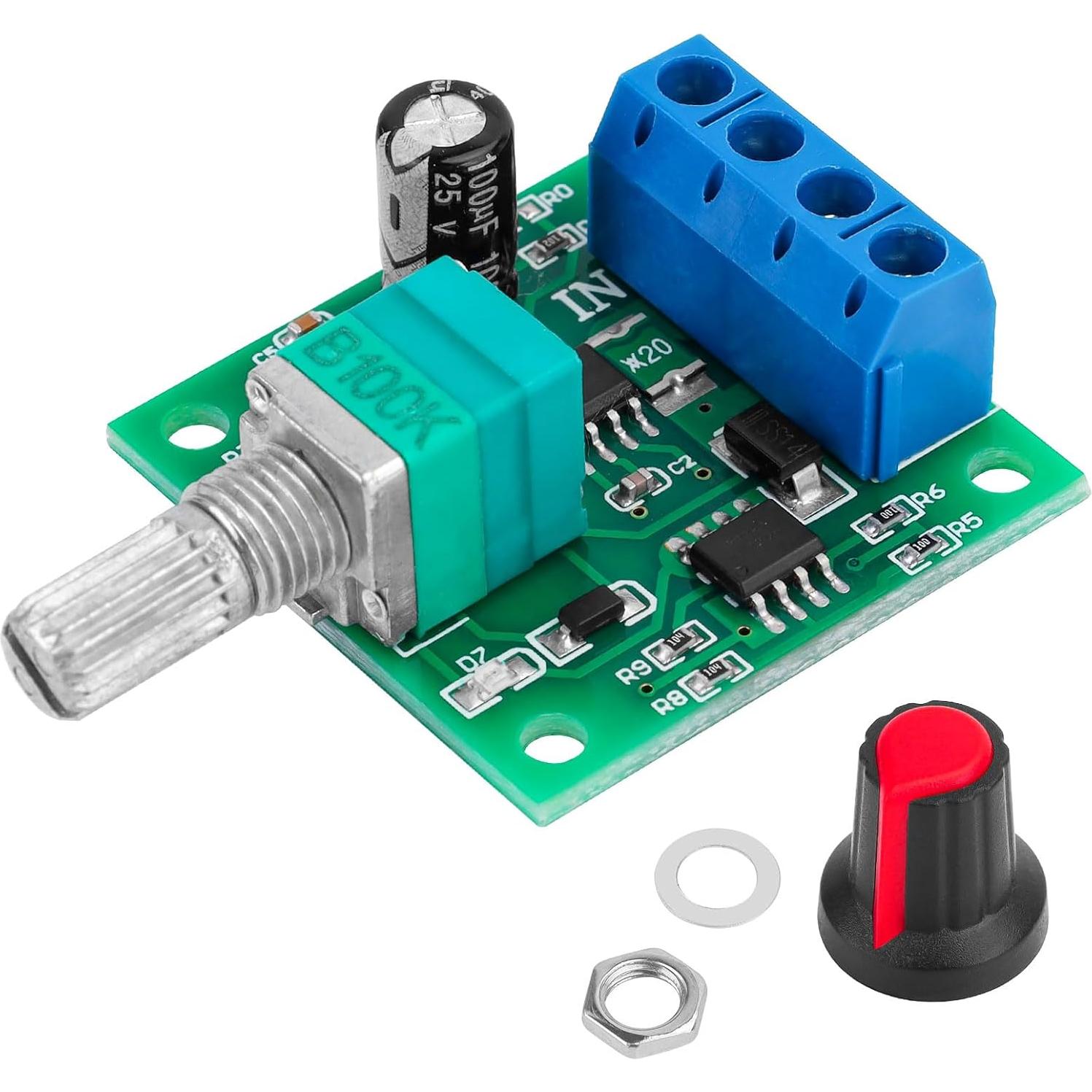 Controlador de Velocidad Motor CC PWM 1.8-12V 2A YELUFT