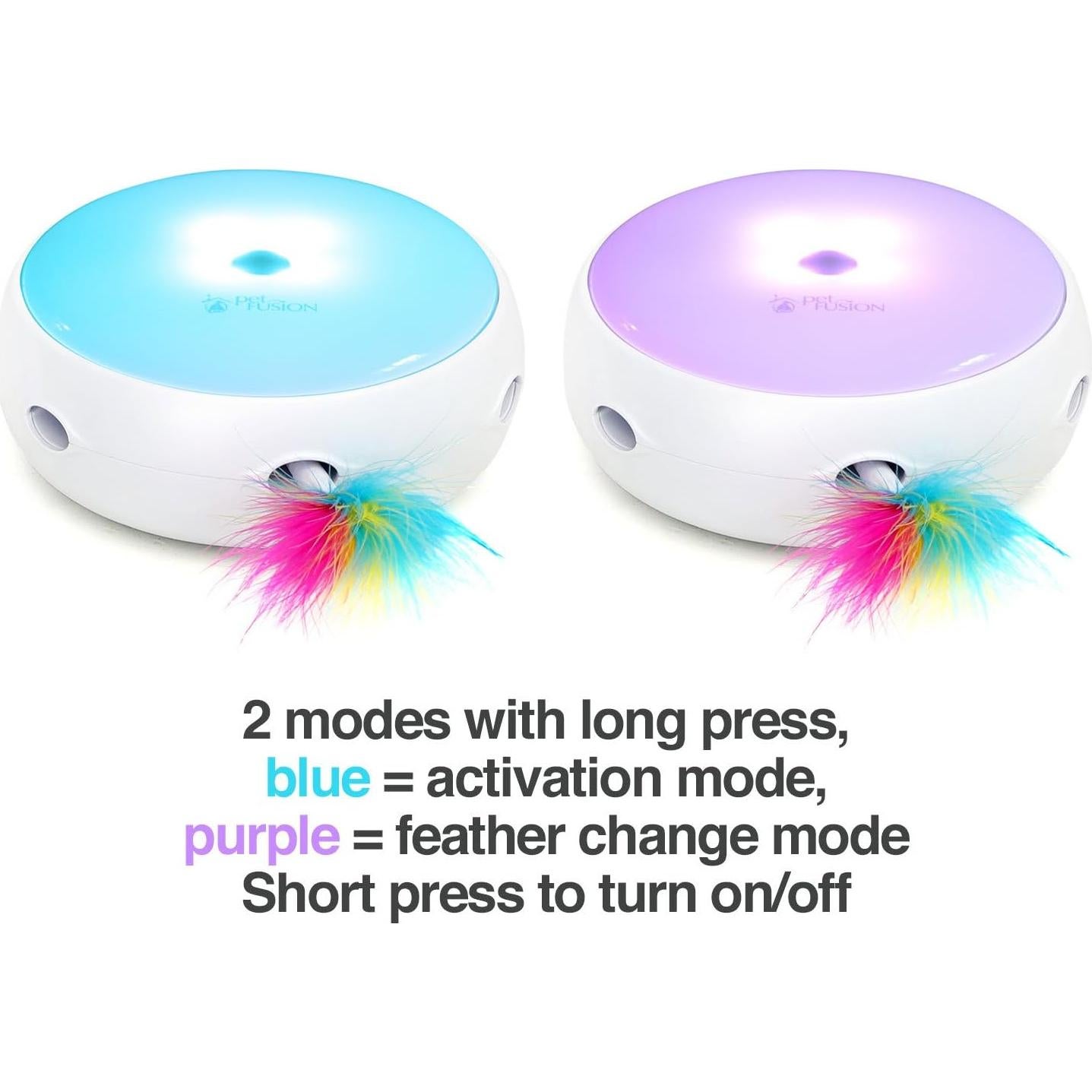 Juguete Interactivo para Gatos PetFusion Ambush LED 17cm