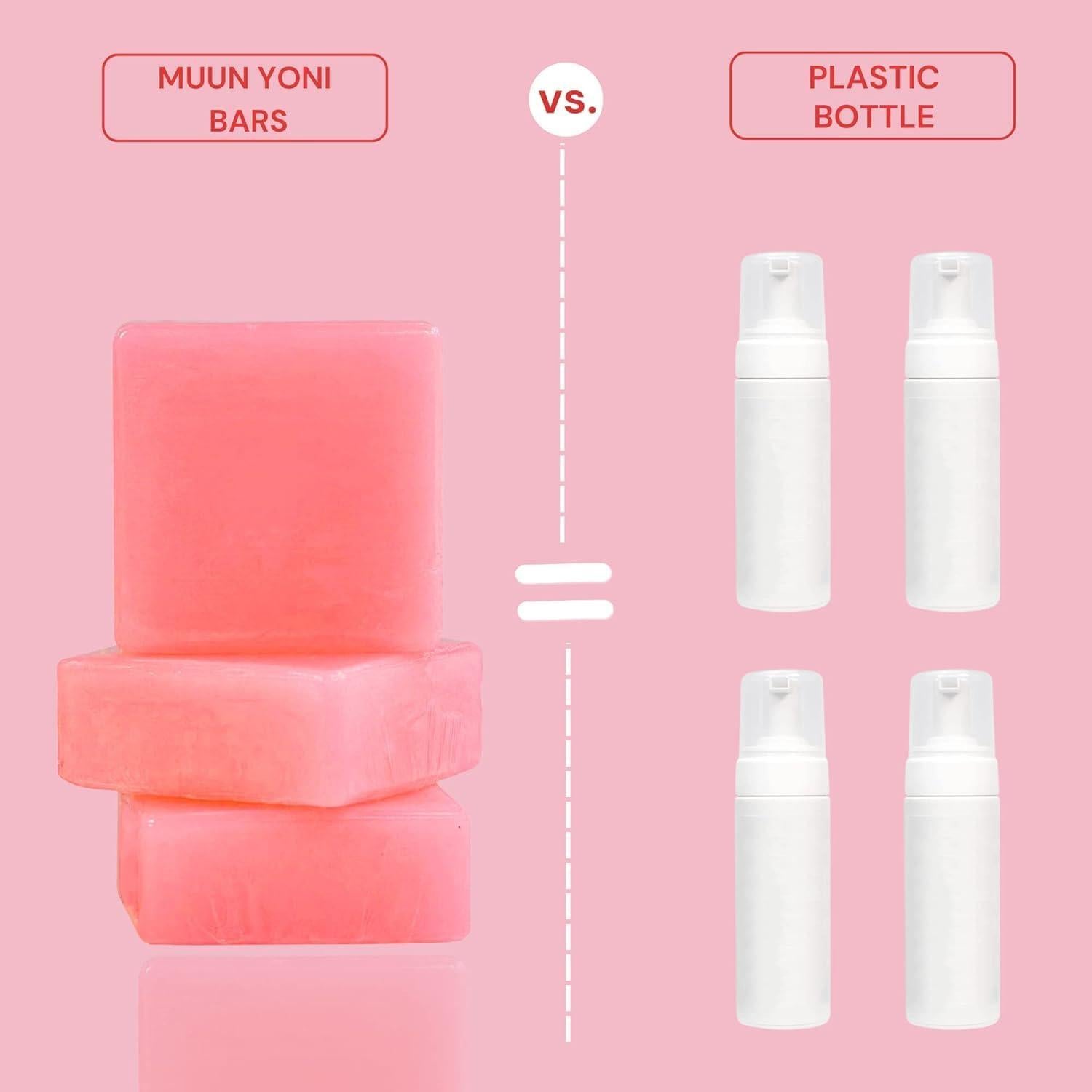 Jabón de Yoni Muun Durazno - Pack 3 Probioticos pH Balance