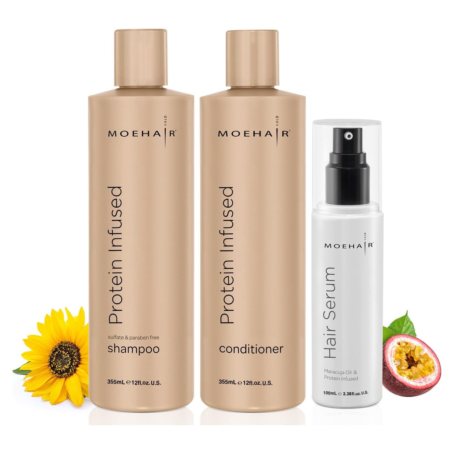 Champú y Acondicionador Infundido con Proteínas Moehair 226g