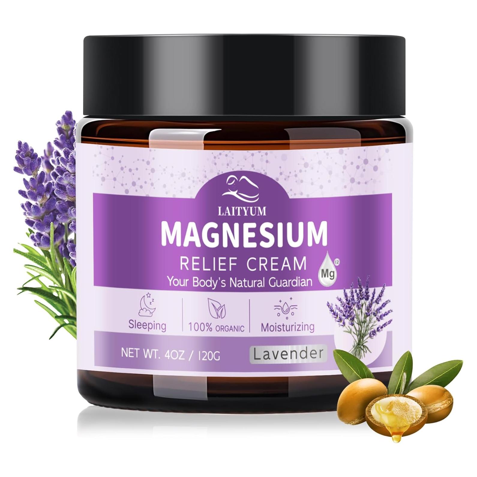 Crema de Magnesio LAITYUM 118 ml - Natural y Orgánica