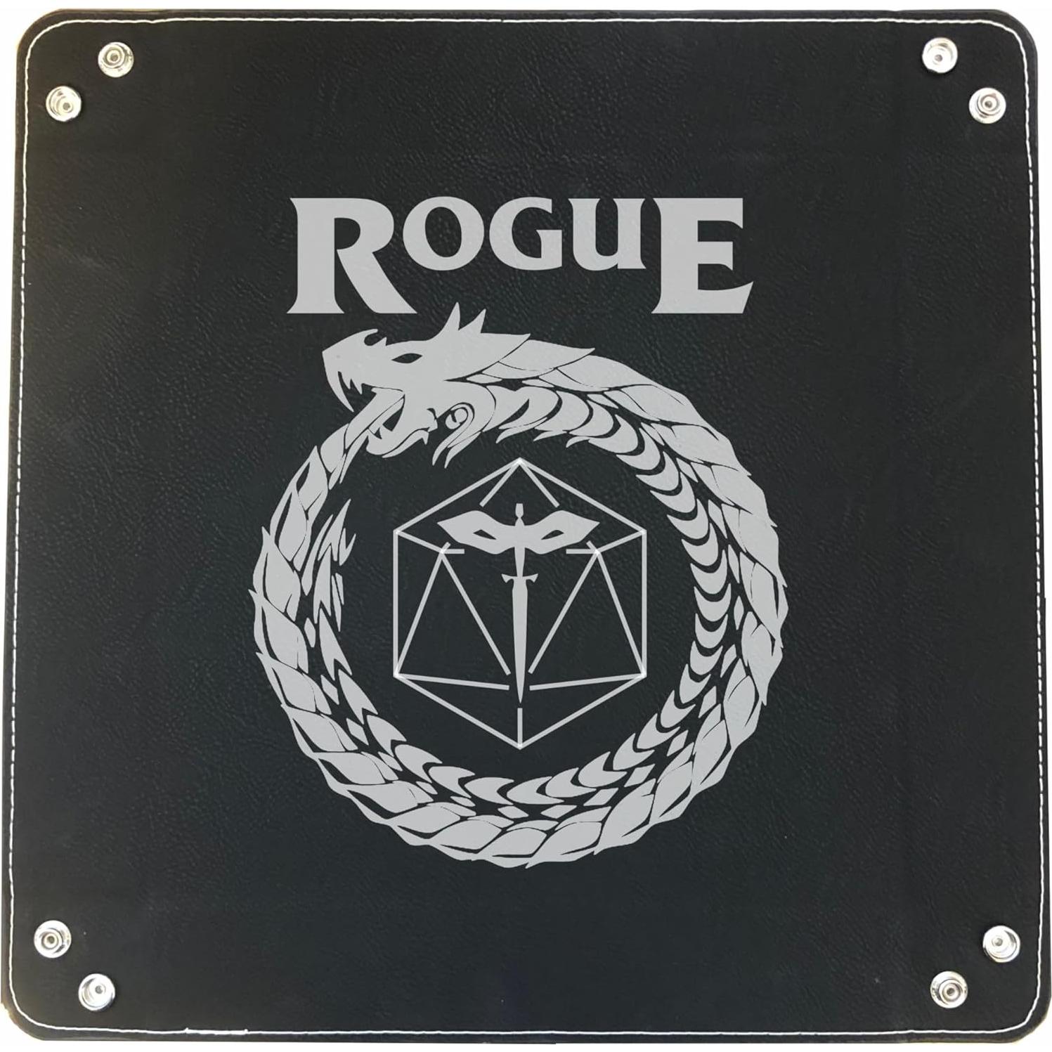 Bandeja de Dados D&D PrecisionNC Cuero Sintético Negro 32.7cm