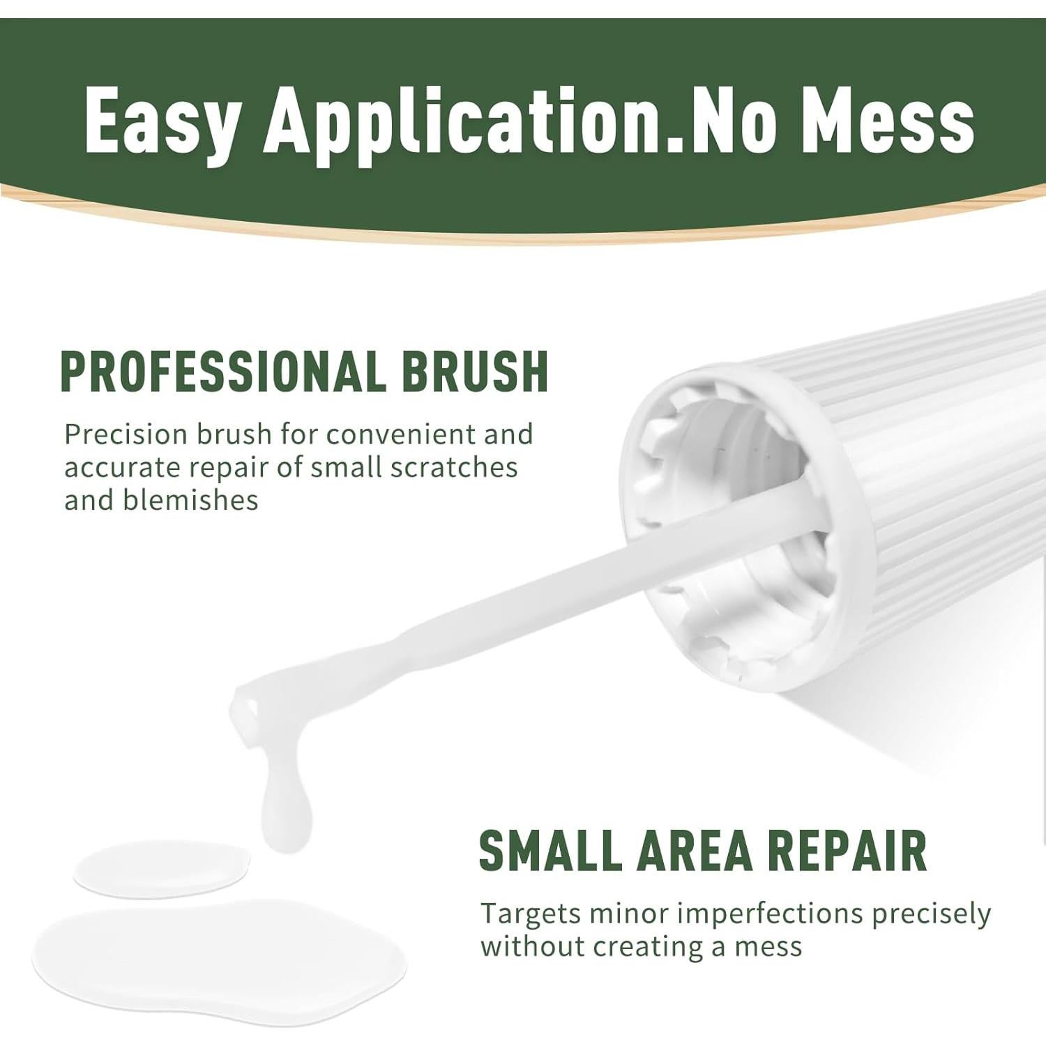 Pintura para Reparación de Madera DWIL 44.36 ml Secado Rápido Negro