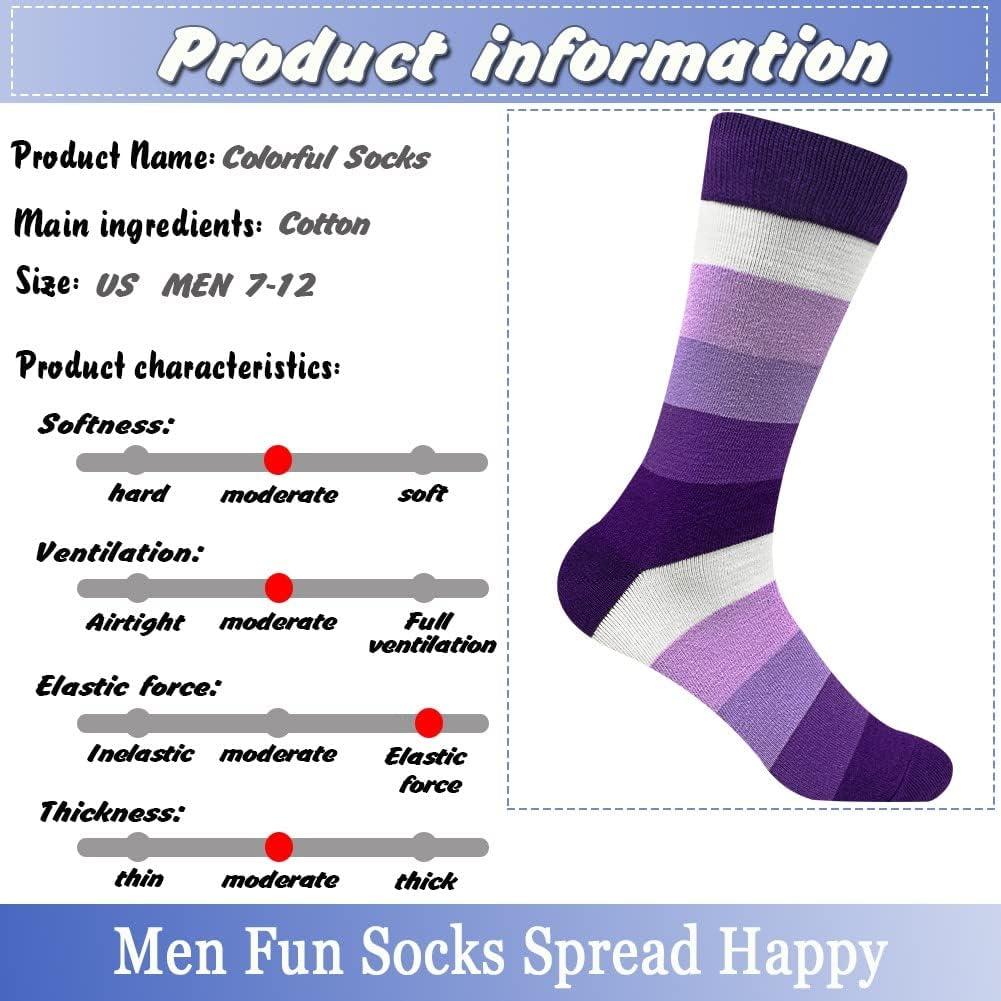 Calcetines de vestir para hombres Argyle negros 12 pares