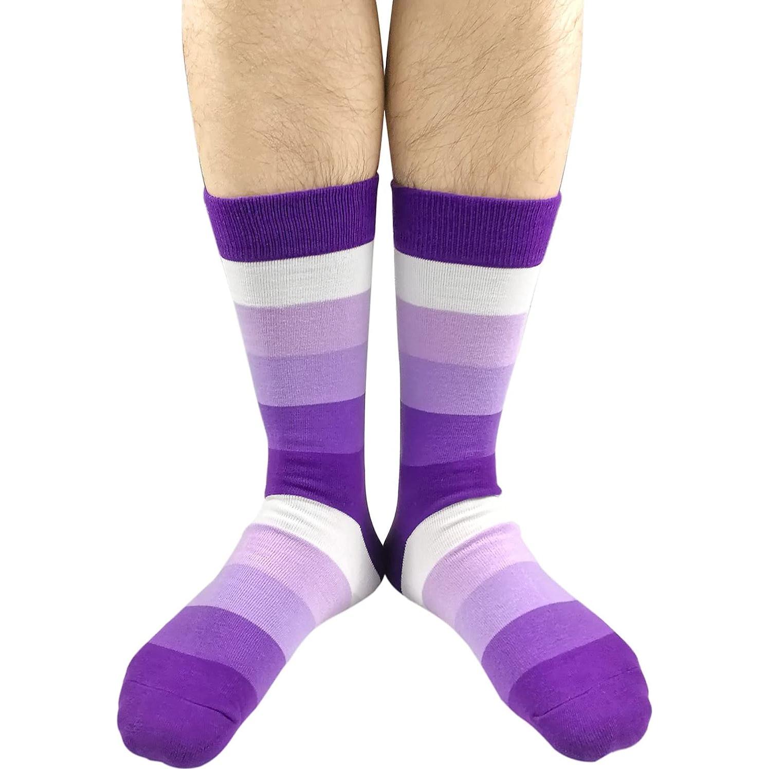 Calcetines de vestir para hombres Argyle negros 12 pares