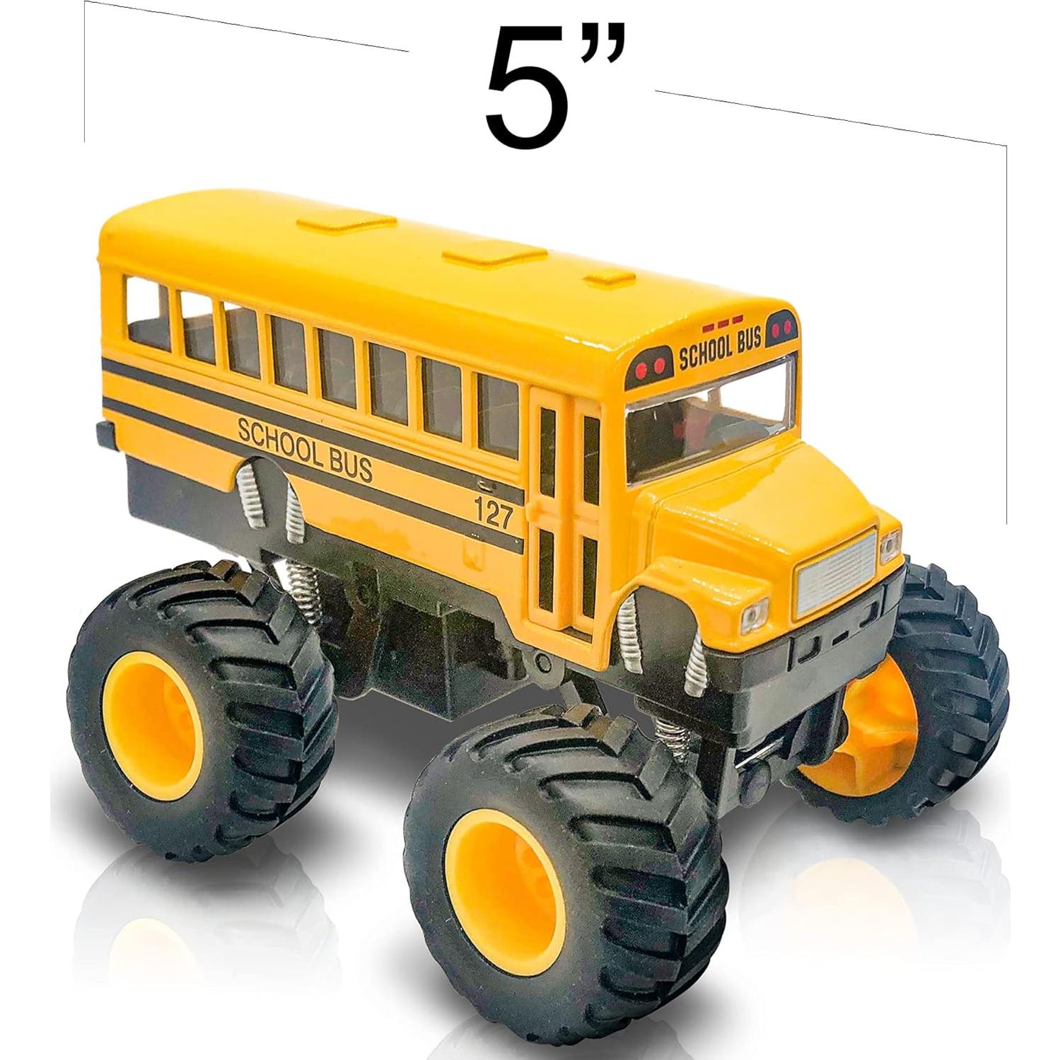 Autobús Escolar Monstruoso ArtCreativity 12.7 cm Retroceso