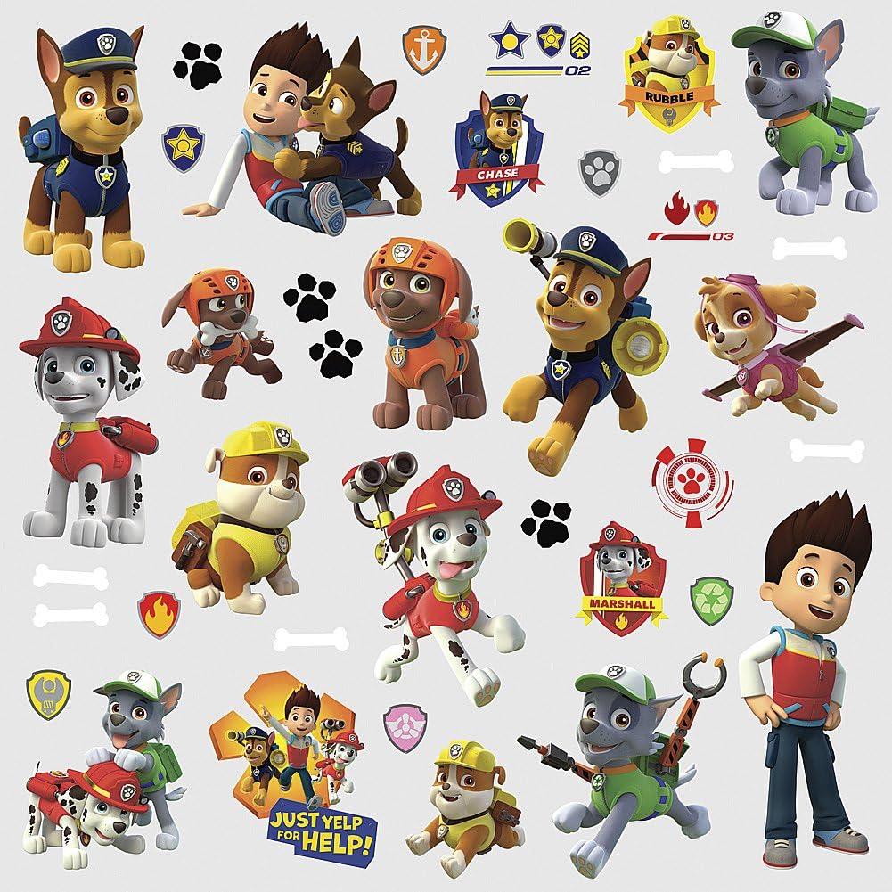 Calcomanías de Pared RoomMates Paw Patrol 25.4x45.7 cm