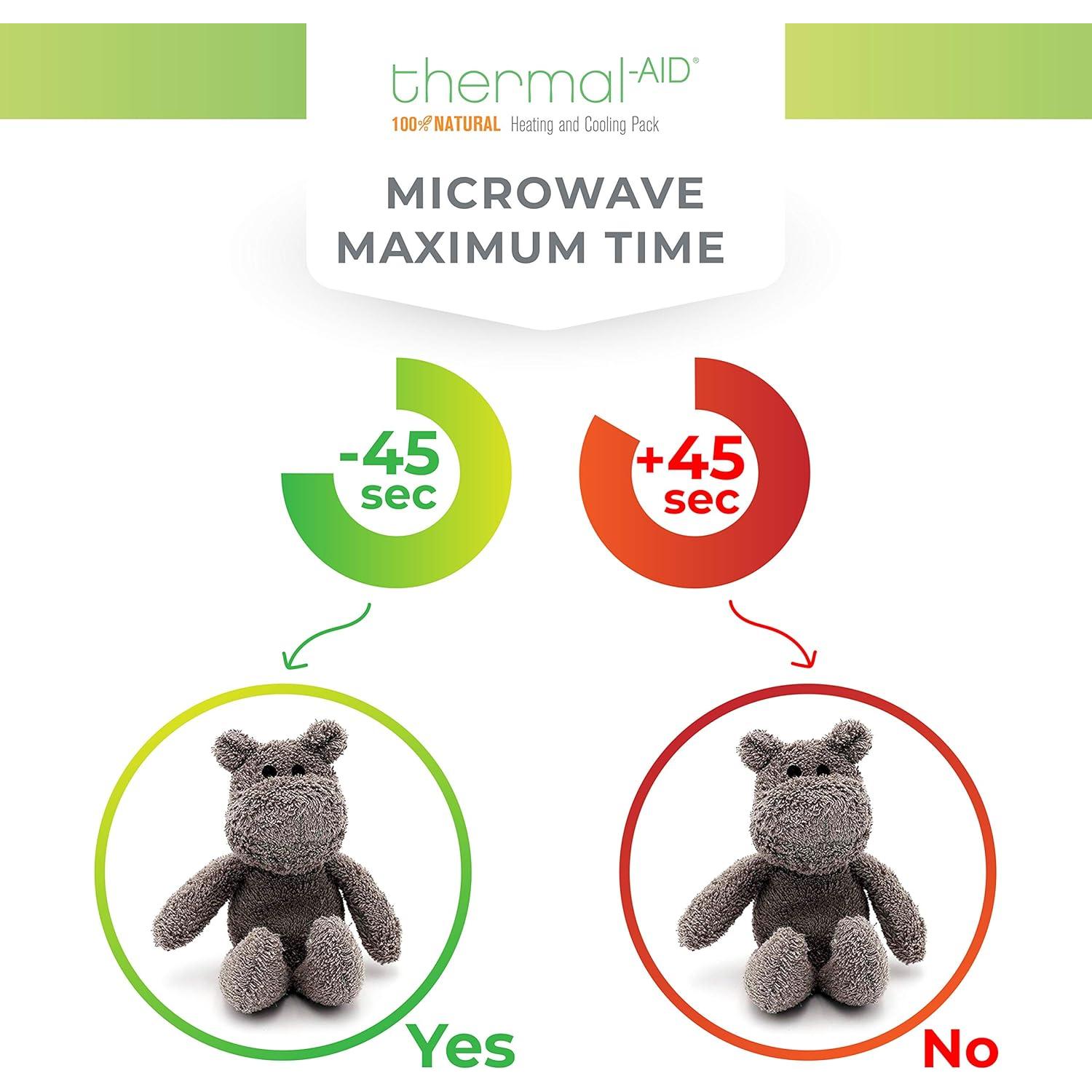 Happy el Hipopótamo - Peluche Terapéutico Calentable 25cm