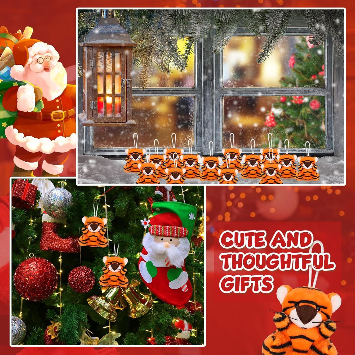 50 Mini Juguetes de Peluche Tigres Shappy - Regalos Fiesta