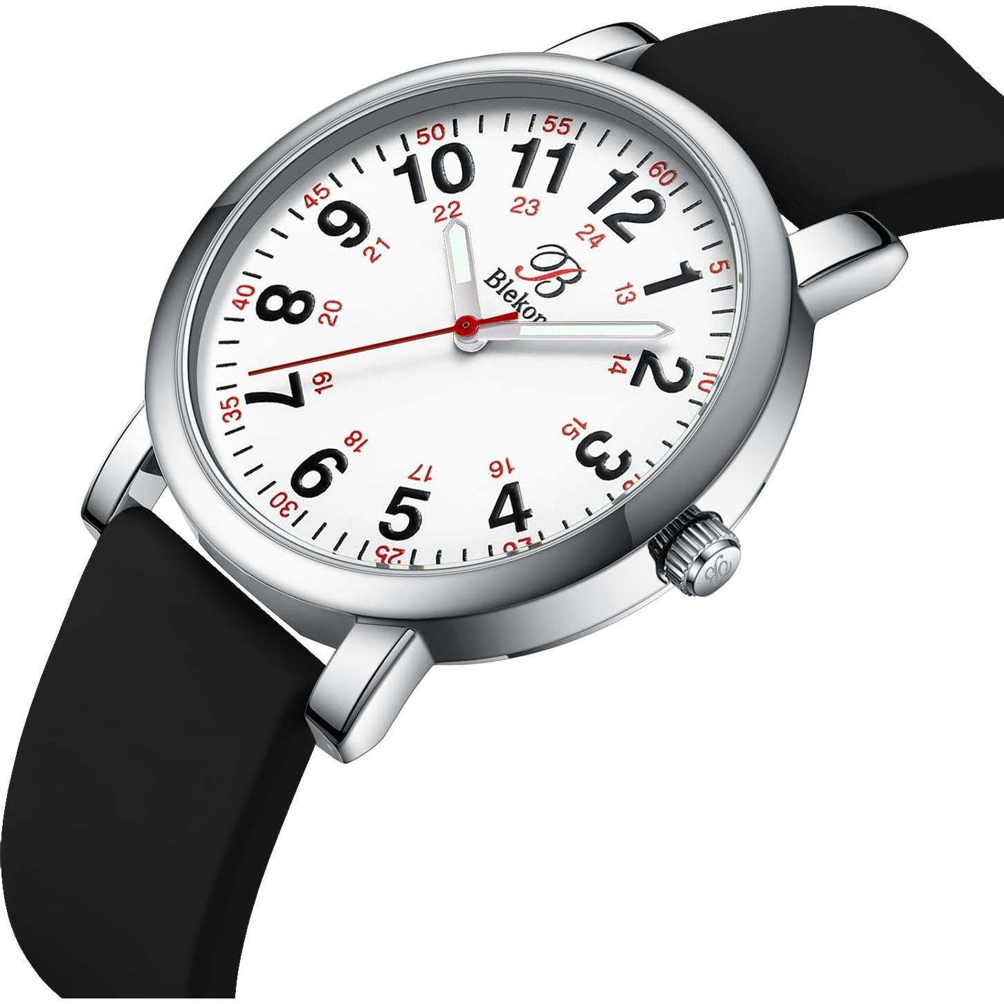 Reloj de enfermera Blekon SS-0794 - Resistente al agua 3 ATM