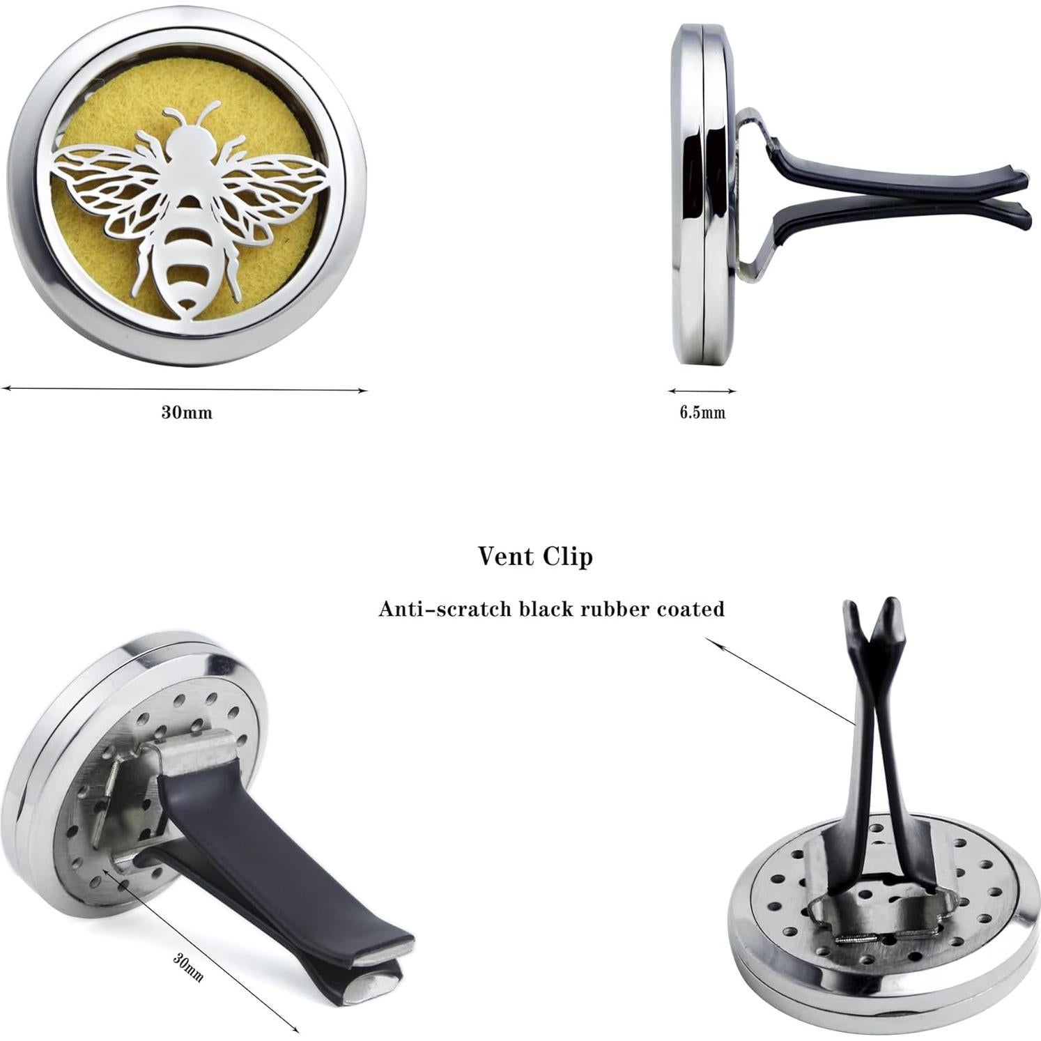 Difusor de Aceite Esencial para Auto AZNECK Abeja 30mm