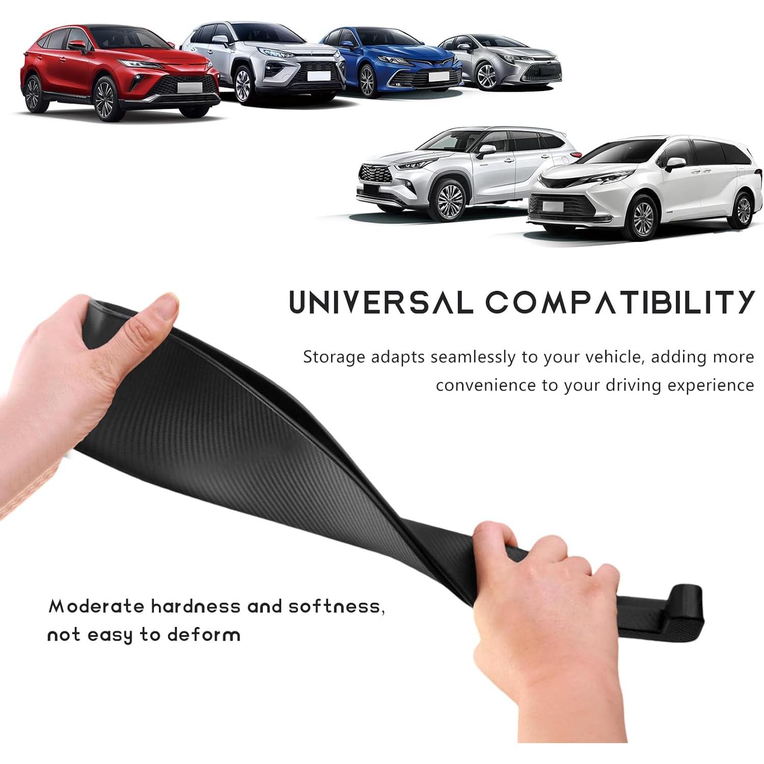 Organizador de Relleno Espacio Asientos Coche NYTKL Beige 2PCS