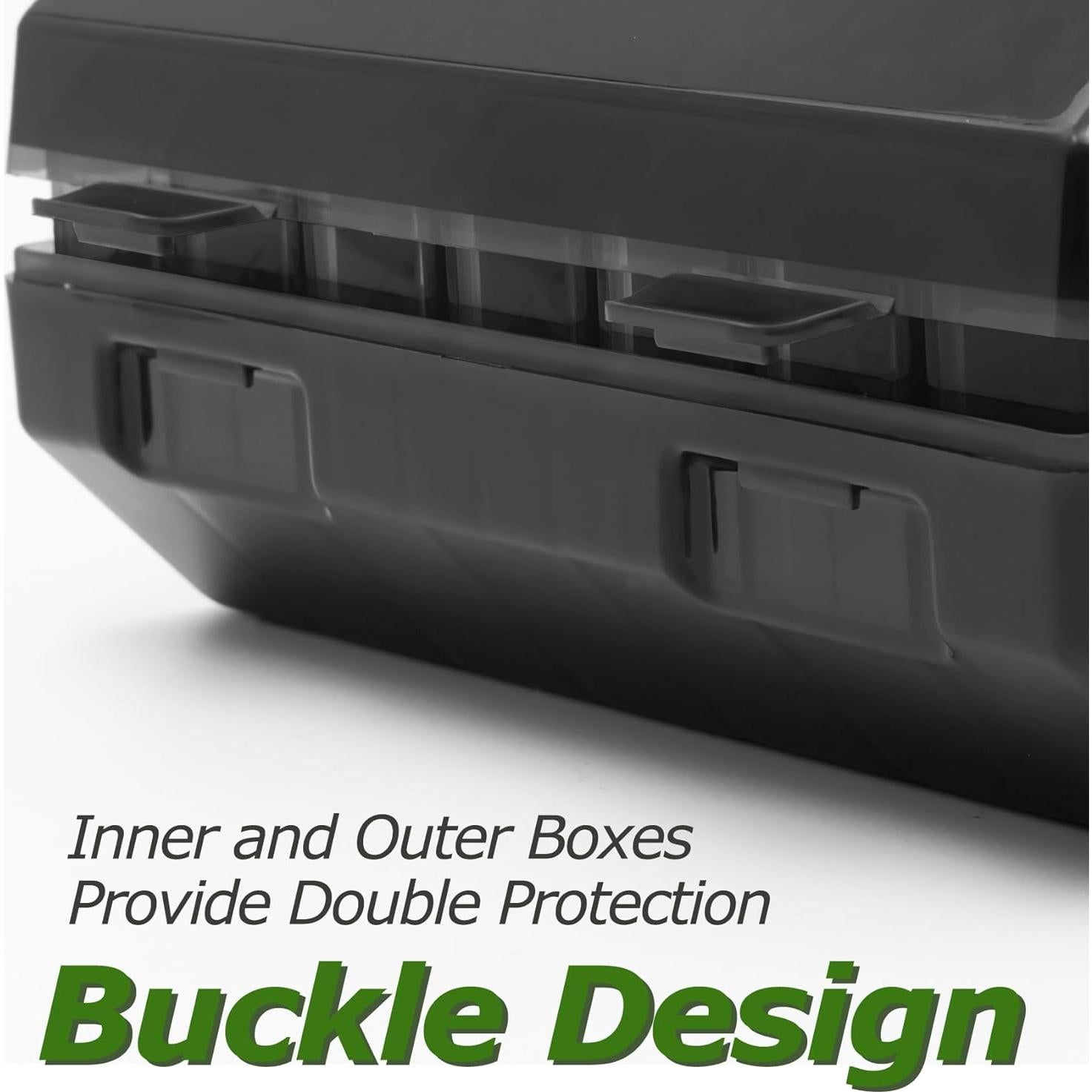 Organizador Semanal de Pastillas Yaklim 28 Compartimentos Negro