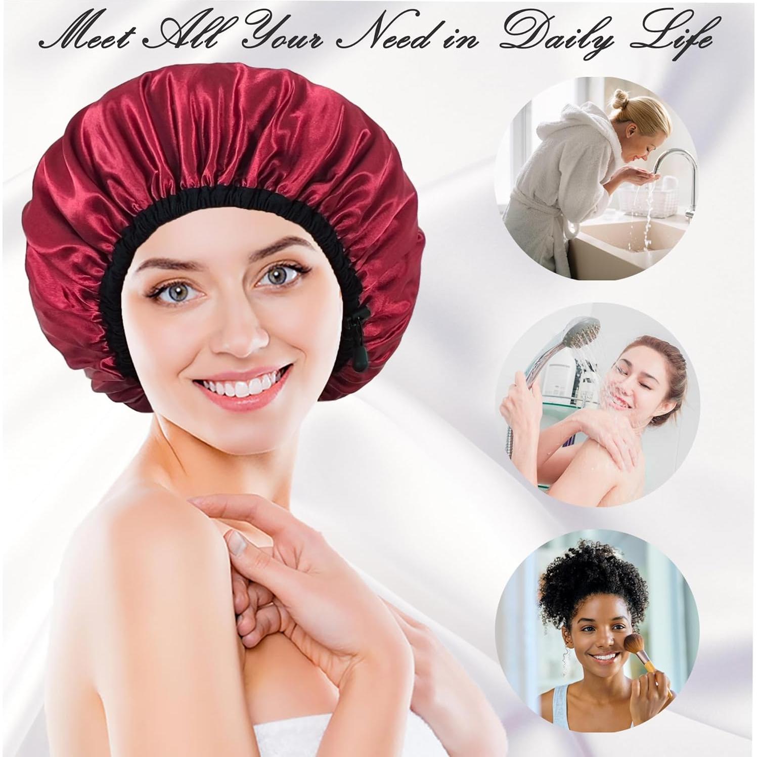 Gorro de Ducha Reutilizable Choshion Grande Impermeable