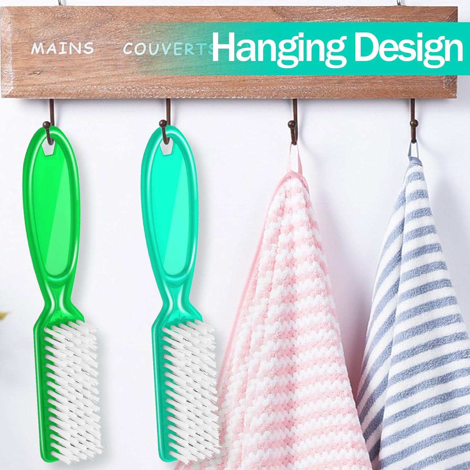 120 Cepillos de Uñas Mifoci con Mango Agarre - Cerdas Suaves