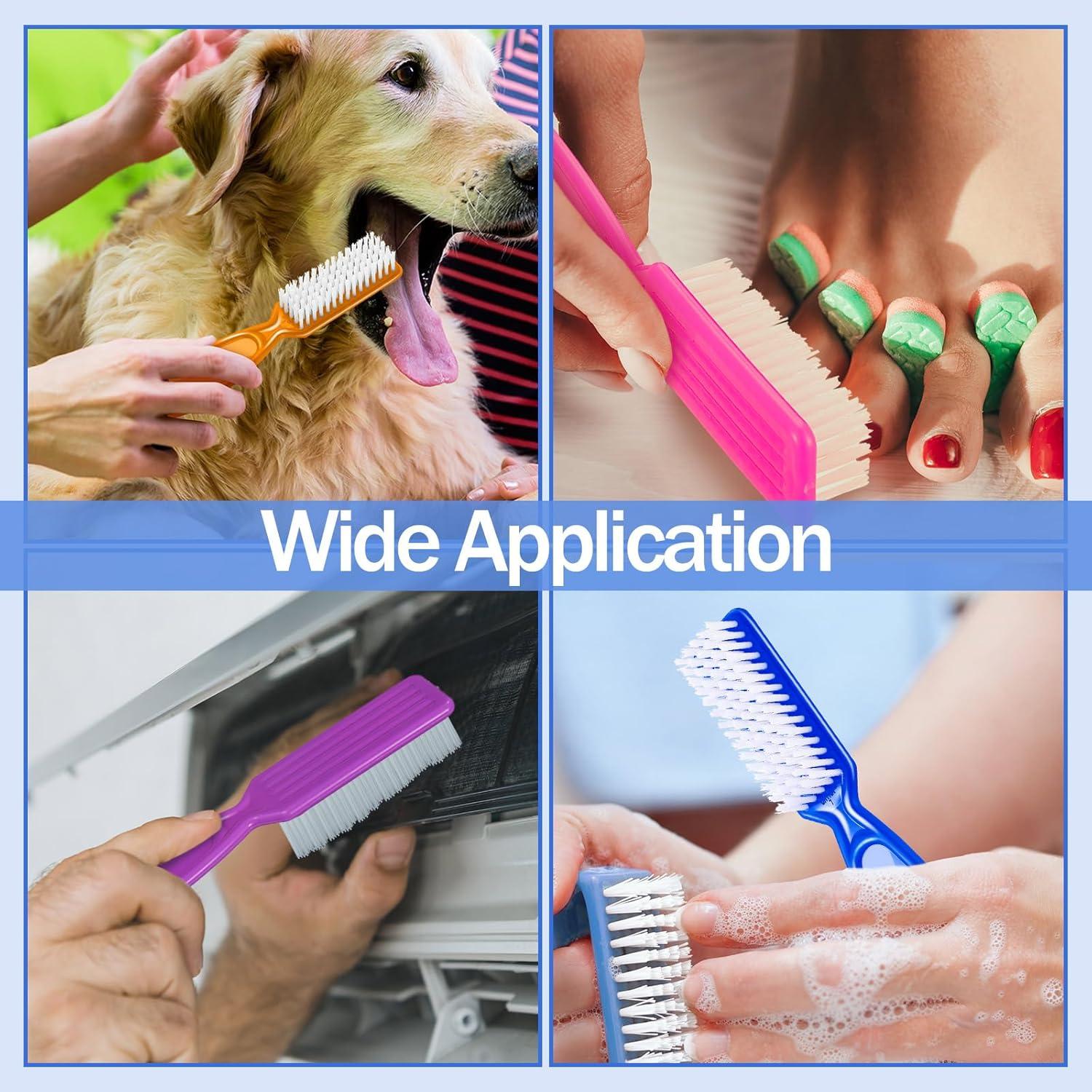 120 Cepillos de Uñas Mifoci con Mango Agarre - Cerdas Suaves