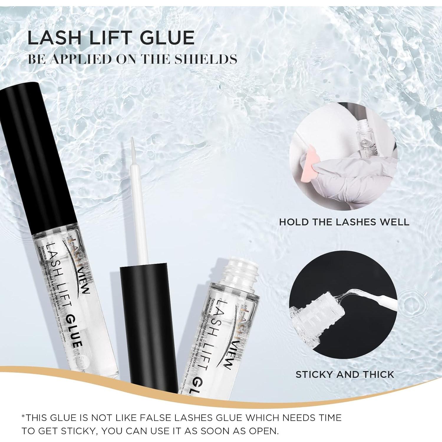 Kit Elevación de Pestañas LASHVIEW - 5 Aplicaciones, Queratina