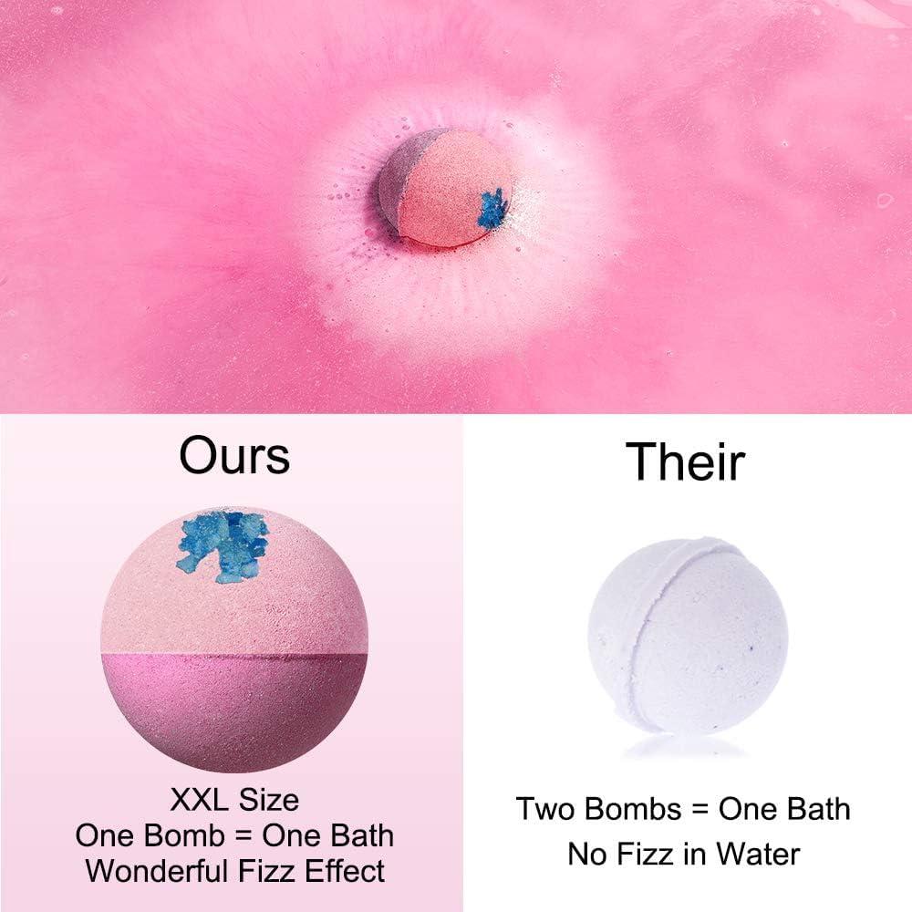 Conjunto de 6 Bombas de Baño Lagunamoon XXL con Aceites Esenciales