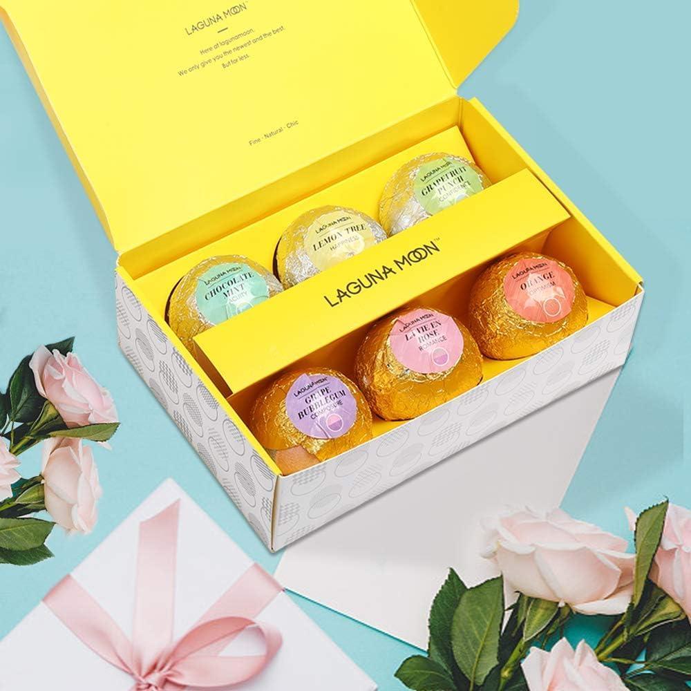 Conjunto de 6 Bombas de Baño Lagunamoon XXL con Aceites Esenciales