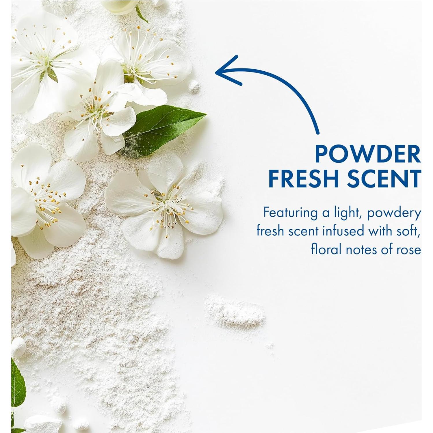 Ban Roll-On Antitranspirante Desodorante 24h Fresco en Polvo 99.22ml x2