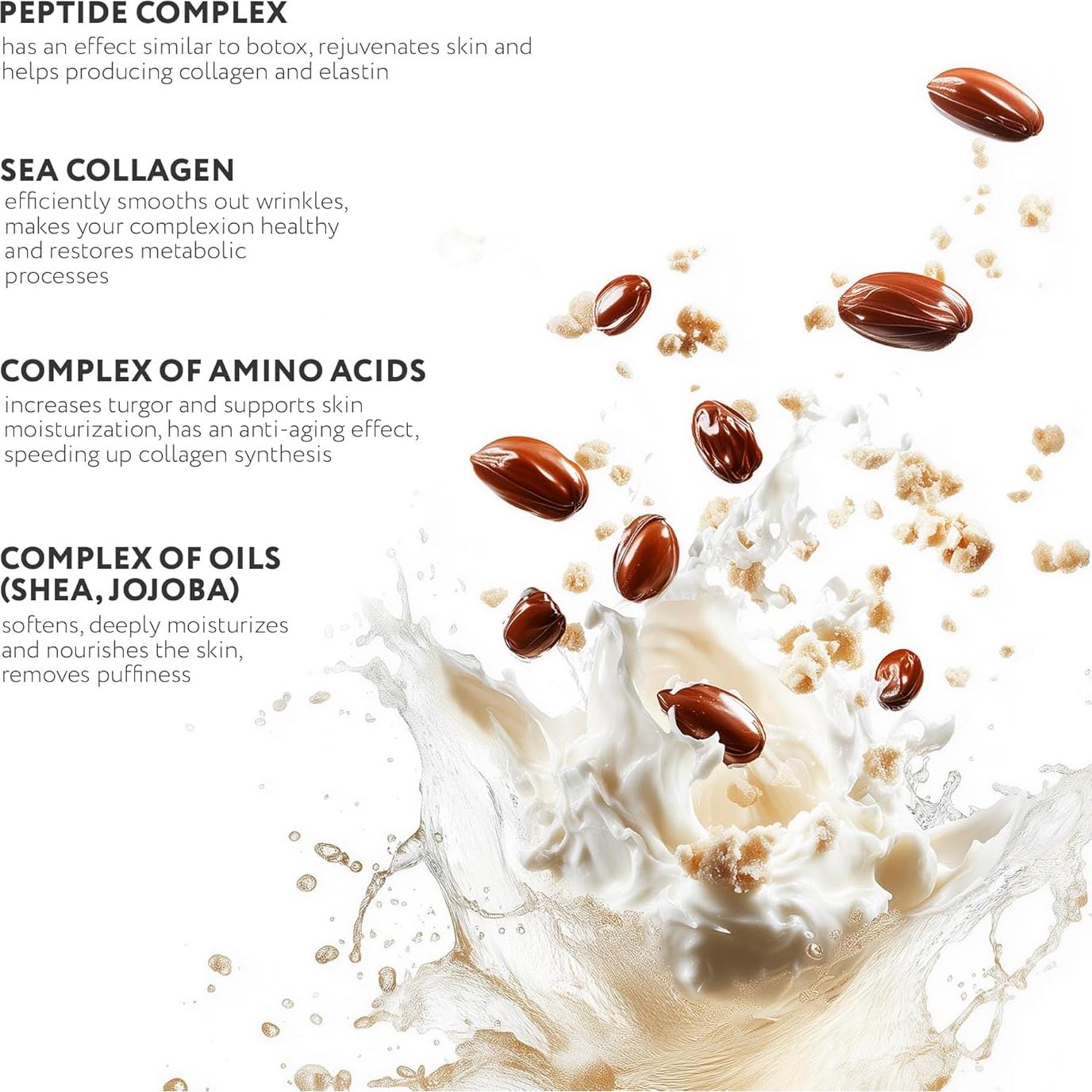 Juego de 30 Mascarillas Faciales de Colágeno NSC - Hidratación Premium