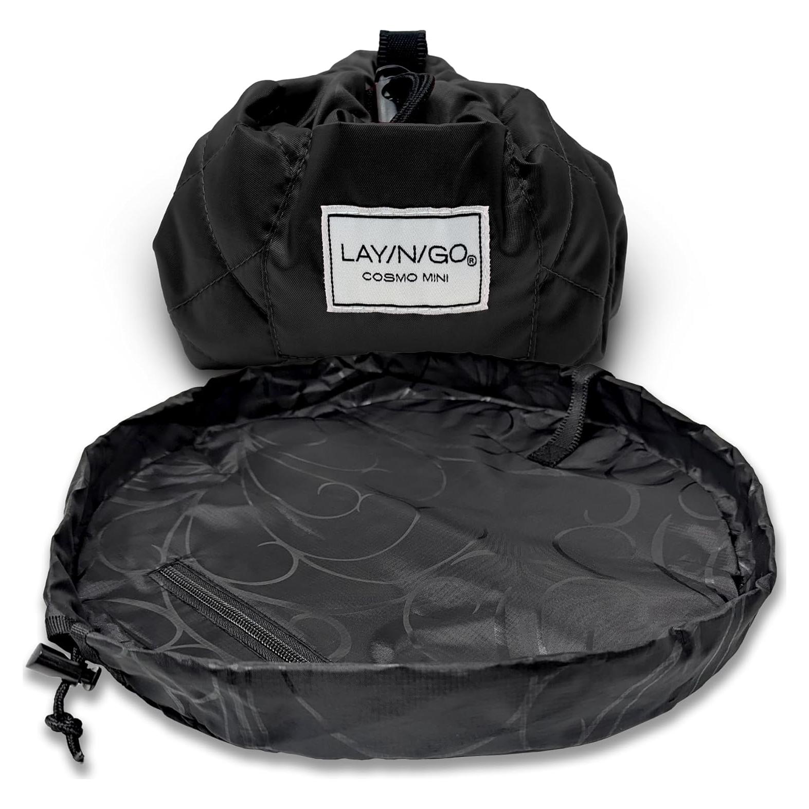 Bolsa de Cosméticos Lay-n-Go Cosmo 40.64 cm Negra Lavable