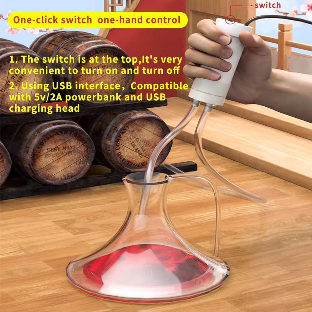 Bomba eléctrica automática USB Yonhamph 1.8 kg/h grado alimenticio