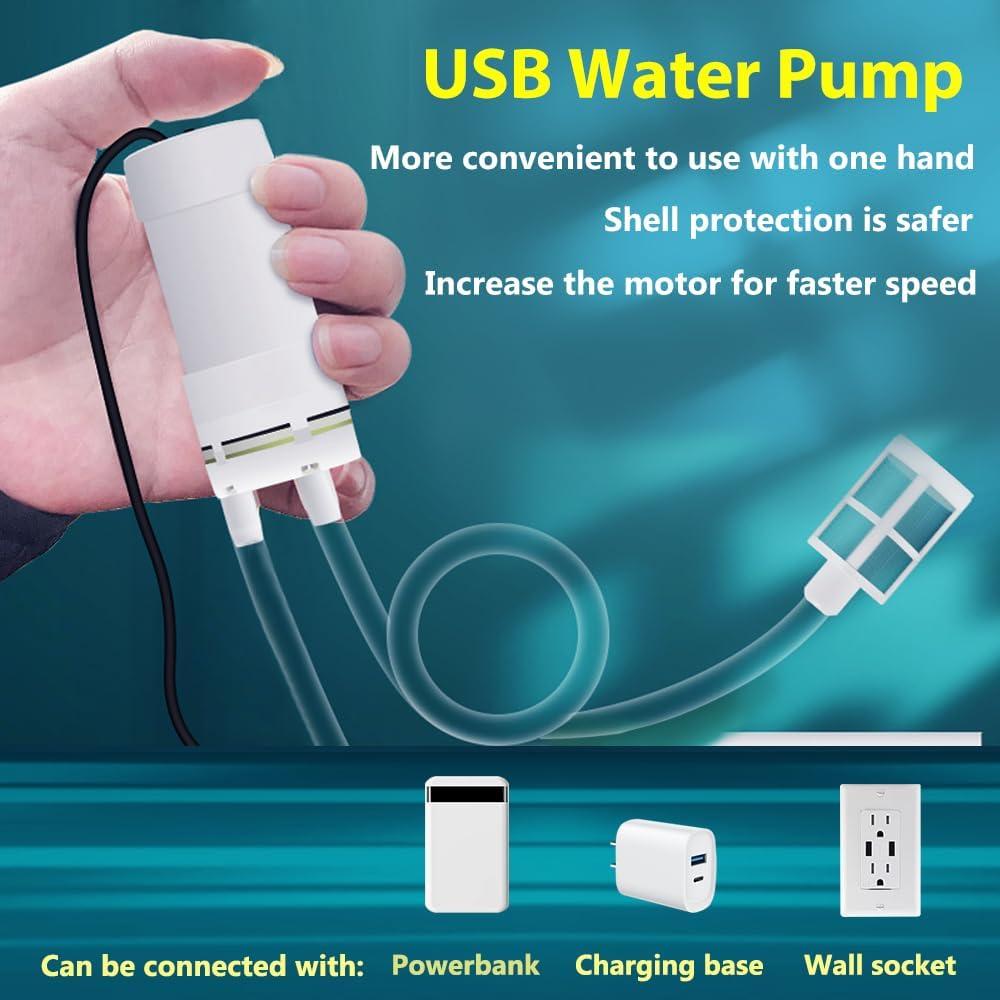 Bomba eléctrica automática USB Yonhamph 1.8 kg/h grado alimenticio