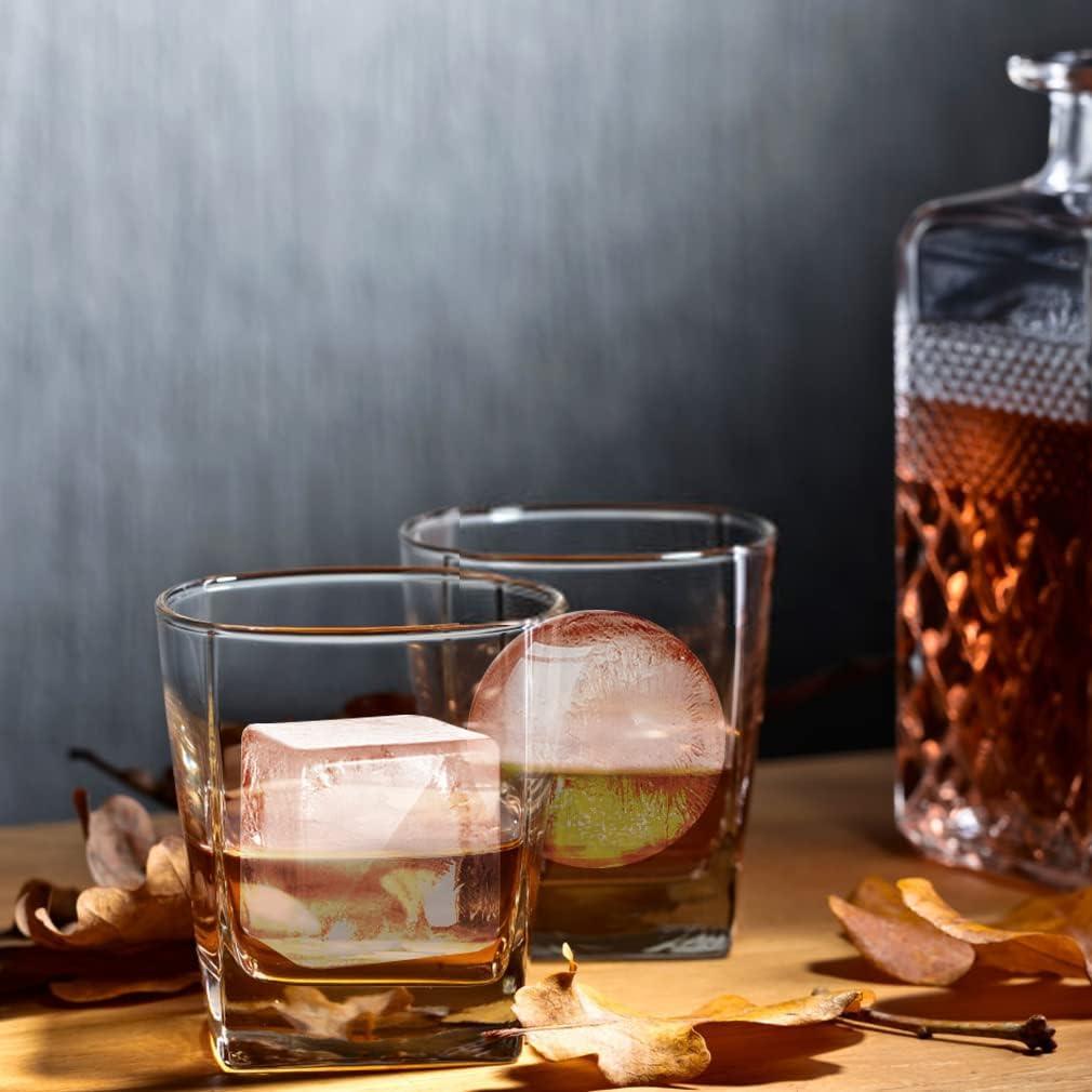 Bandejas de Hielo Rottay - Juego de 2, Cubos y Bolas 5 cm