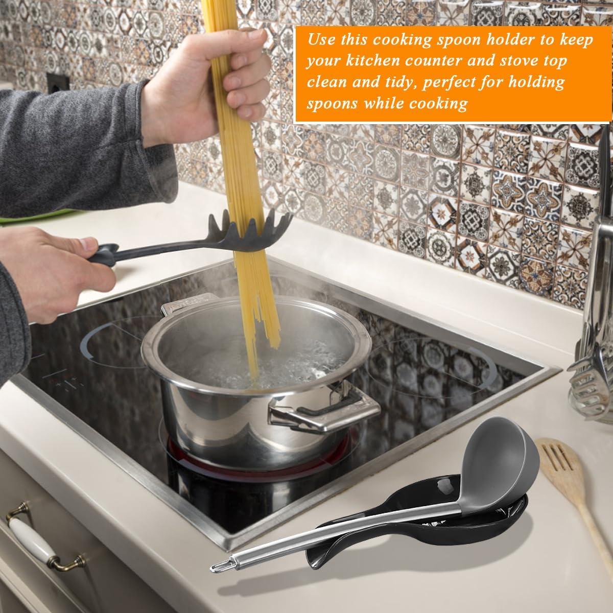 Soporte para Cucharas Kyraton 4 Pack - Plástico Grado Alimenticio